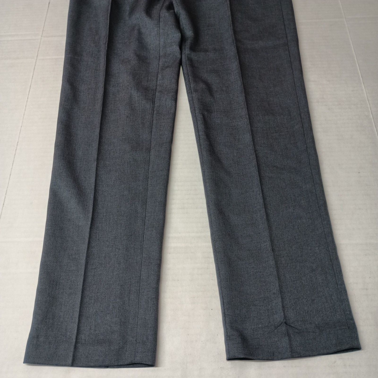 Haggar Haggar Repreve Slim Fit Dress Pants Men's 32x32 Ink Gray Size US 32 / EU 48 - 3 Thumbnail