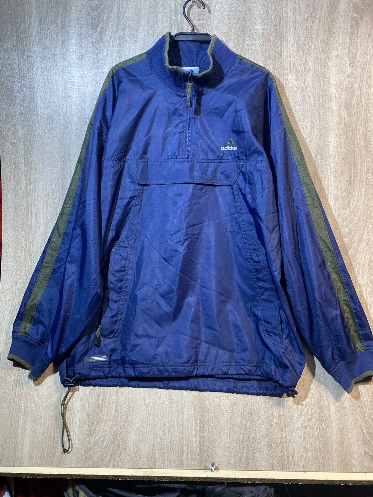 Adidas × Vintage Vintage Adidas Windbreaker Anorak size L Size US L / EU 52-54 / 3 - 1 Thumbnail