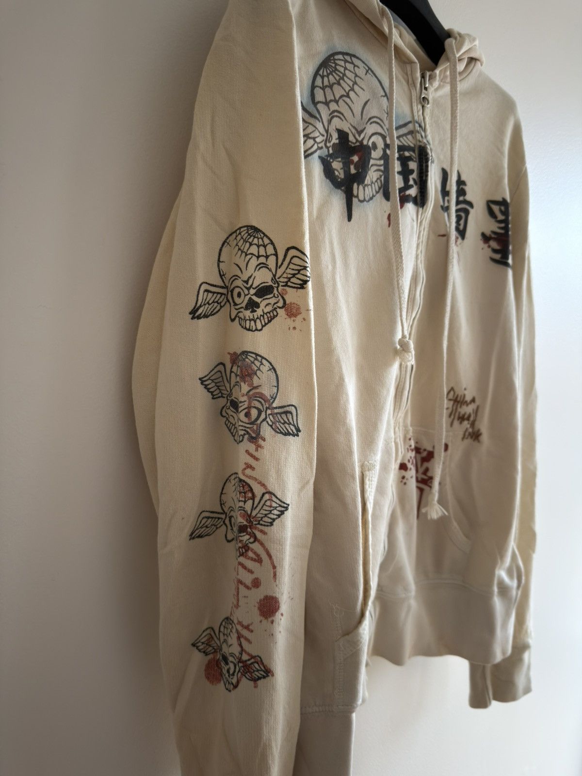 The Great China Wall *RARE* 90s VINTAGE THE GREAT CHINA WALL TGCW HOODIE INK LA Size L / US 10 / IT 46 - 2 Thumbnail