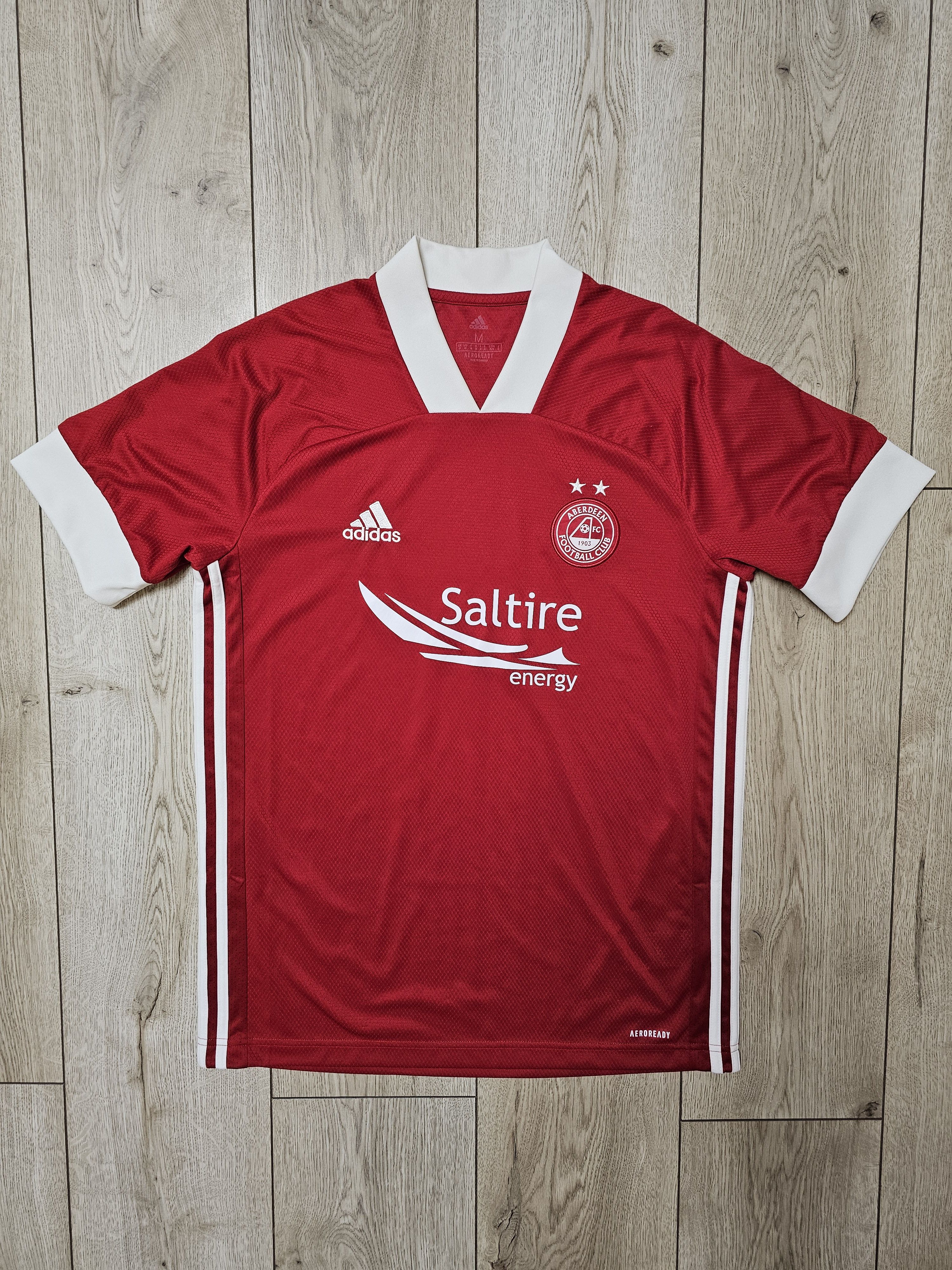 Adidas ABERDEEN 2020 2021 HOME FOOTBALL SHIRT SOCCER JERSEY Size US M / EU 48-50 / 2 - 1 Thumbnail