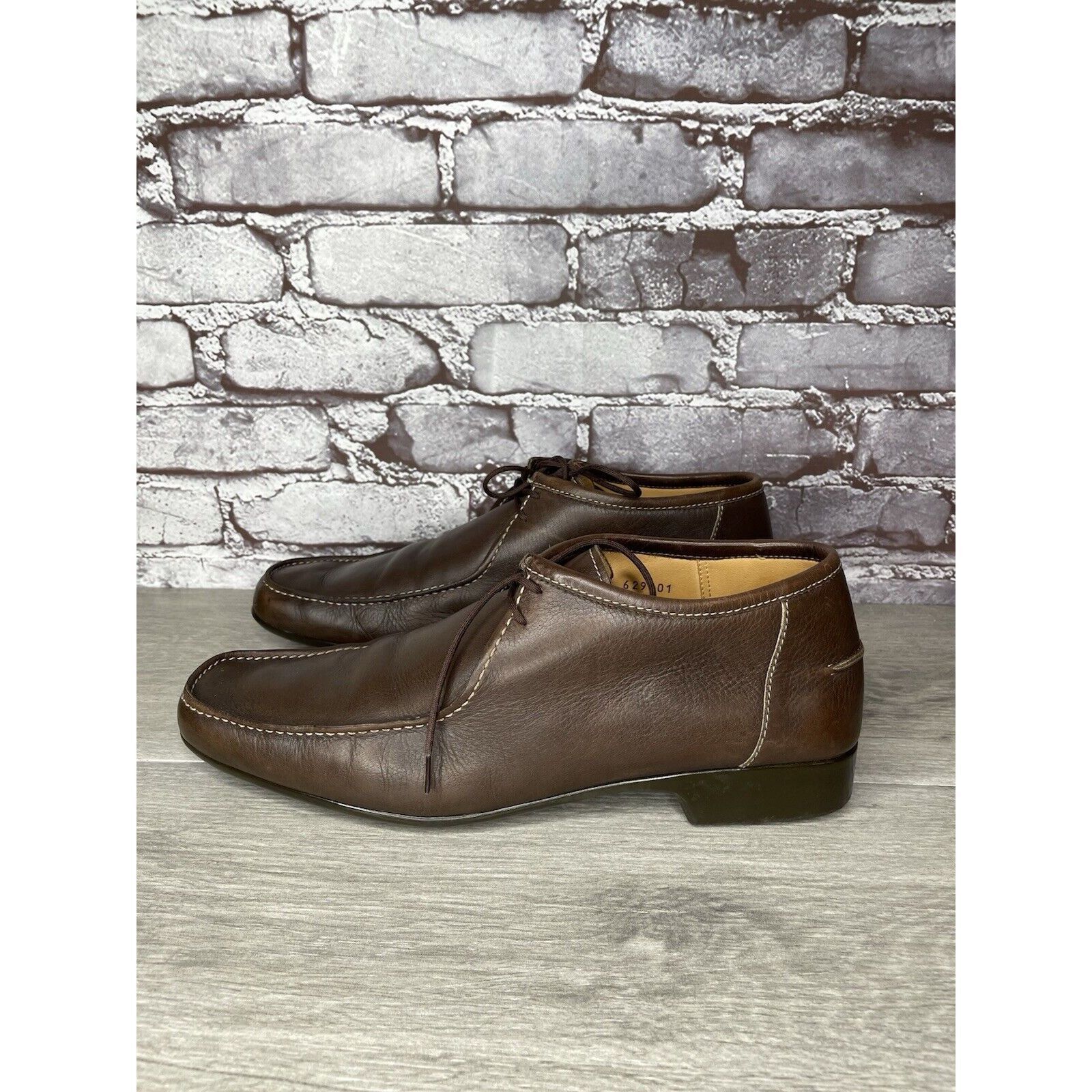 J.M. Weston J.M. WESTON Brown Leather 629 CHUKKA Dress Shoes Men’s Sz 10 Size US 11 / EU 44 - 17 Thumbnail