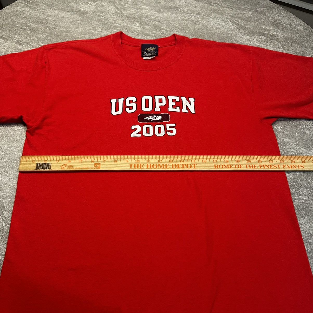 Vintage Vintage US Open 2005 USTA NYC Tennis Agassi T Shirt Size XL Size US XL / EU 56 / 4 - 5 Thumbnail