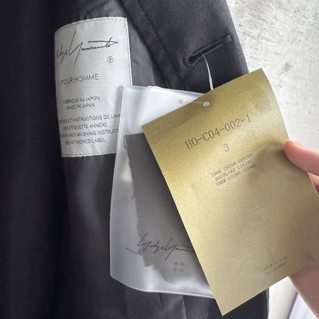 Yohji Yamamoto yohji yamamoto 24aw cotton/stainless/color coat Size US L / EU 52-54 / 3 - 8 Thumbnail