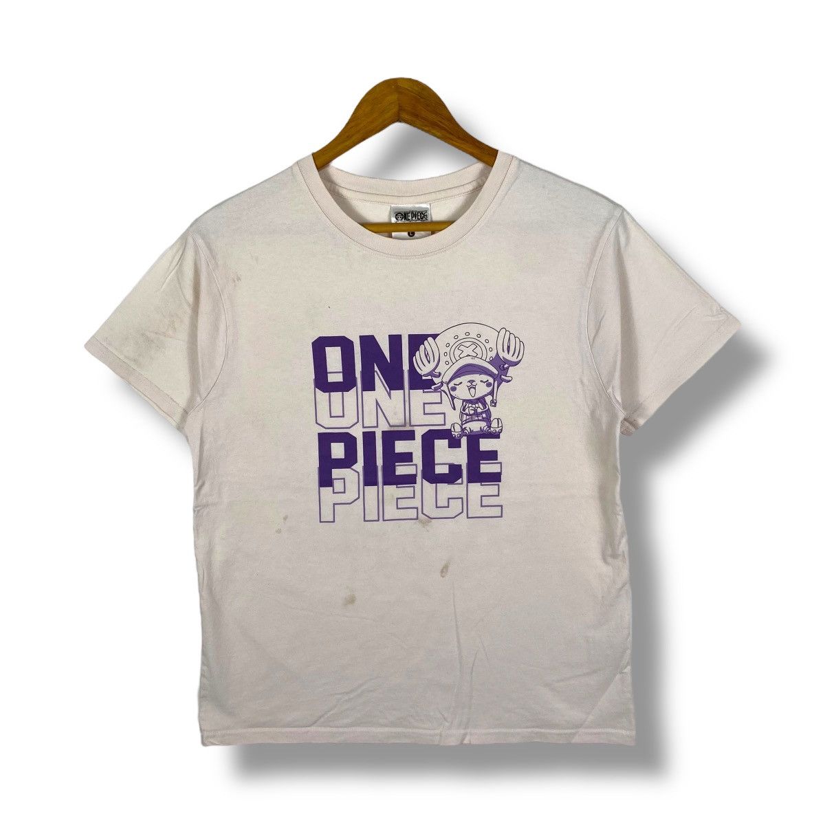Anime Vintage ONE PIECE Tony Tony Chopper Anime Tee Shirt Large Size US L / EU 52-54 / 3 - 1 Thumbnail