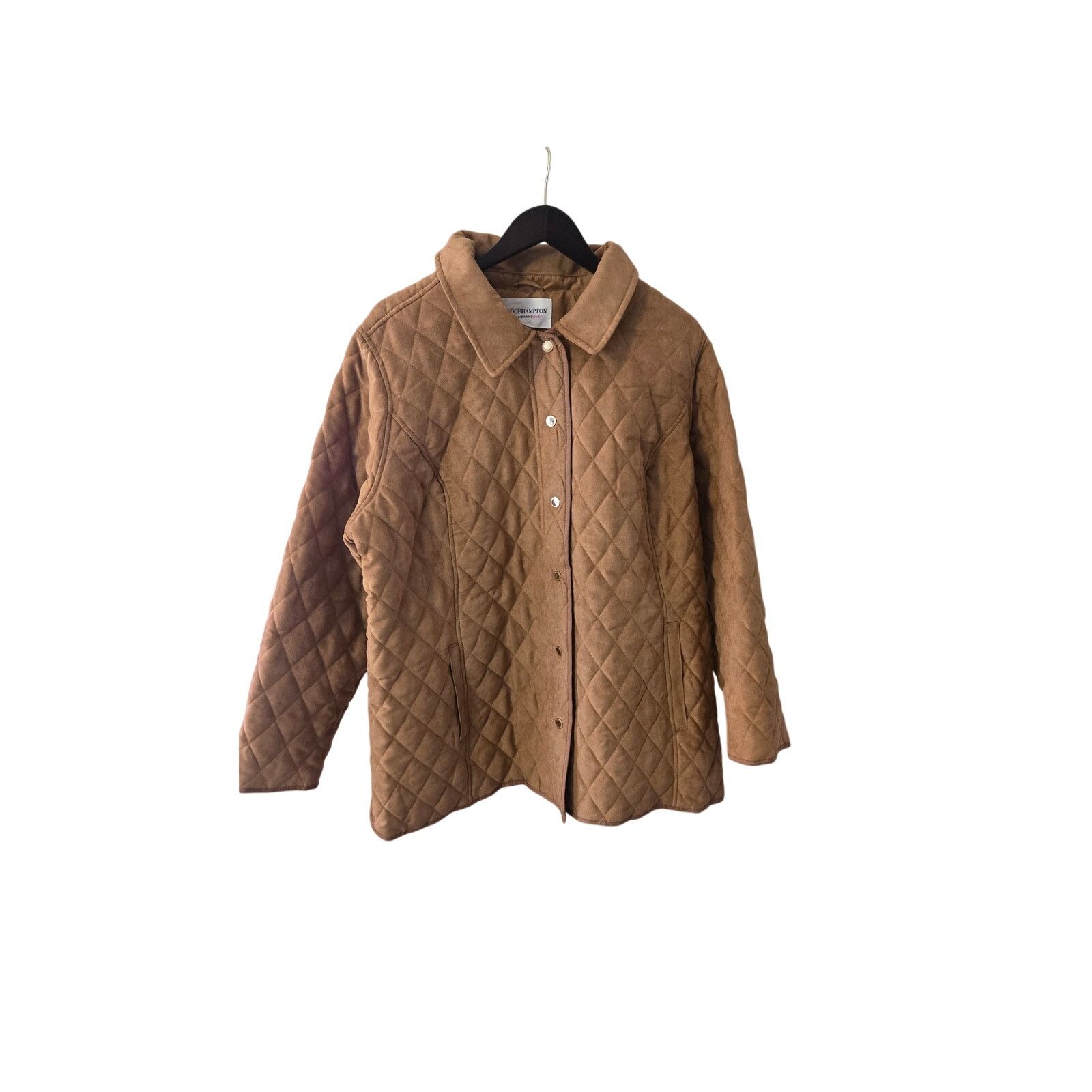Isaac Mizrahi Brown Woman's coat Size XXL / US 16-18 / IT 52-54 - 1 Thumbnail