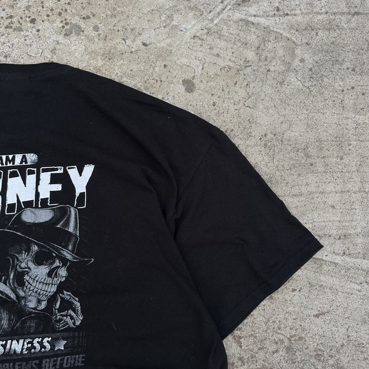 Band Tees × Vintage Vintage T-shirts Band Big Logo Joke Humor Mafia Y2K 00s Size US XXL / EU 58 / 5 - 10 Thumbnail