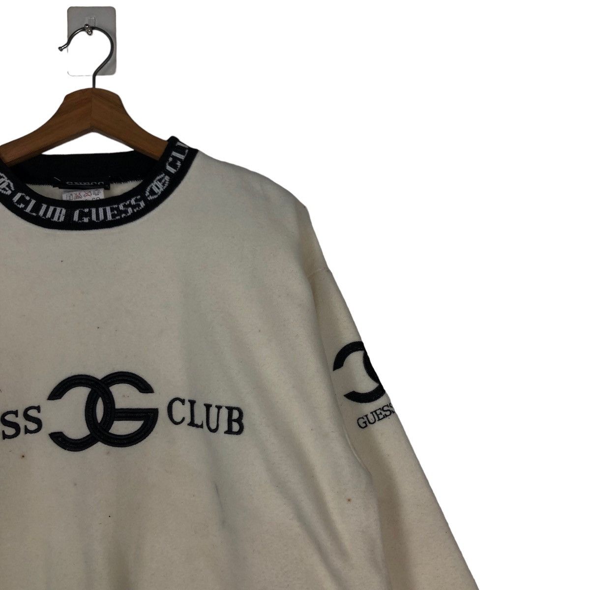 Guess 🔥Vintage Sweatshirt Guess Big Logo Size US L / EU 52-54 / 3 - 6 Thumbnail