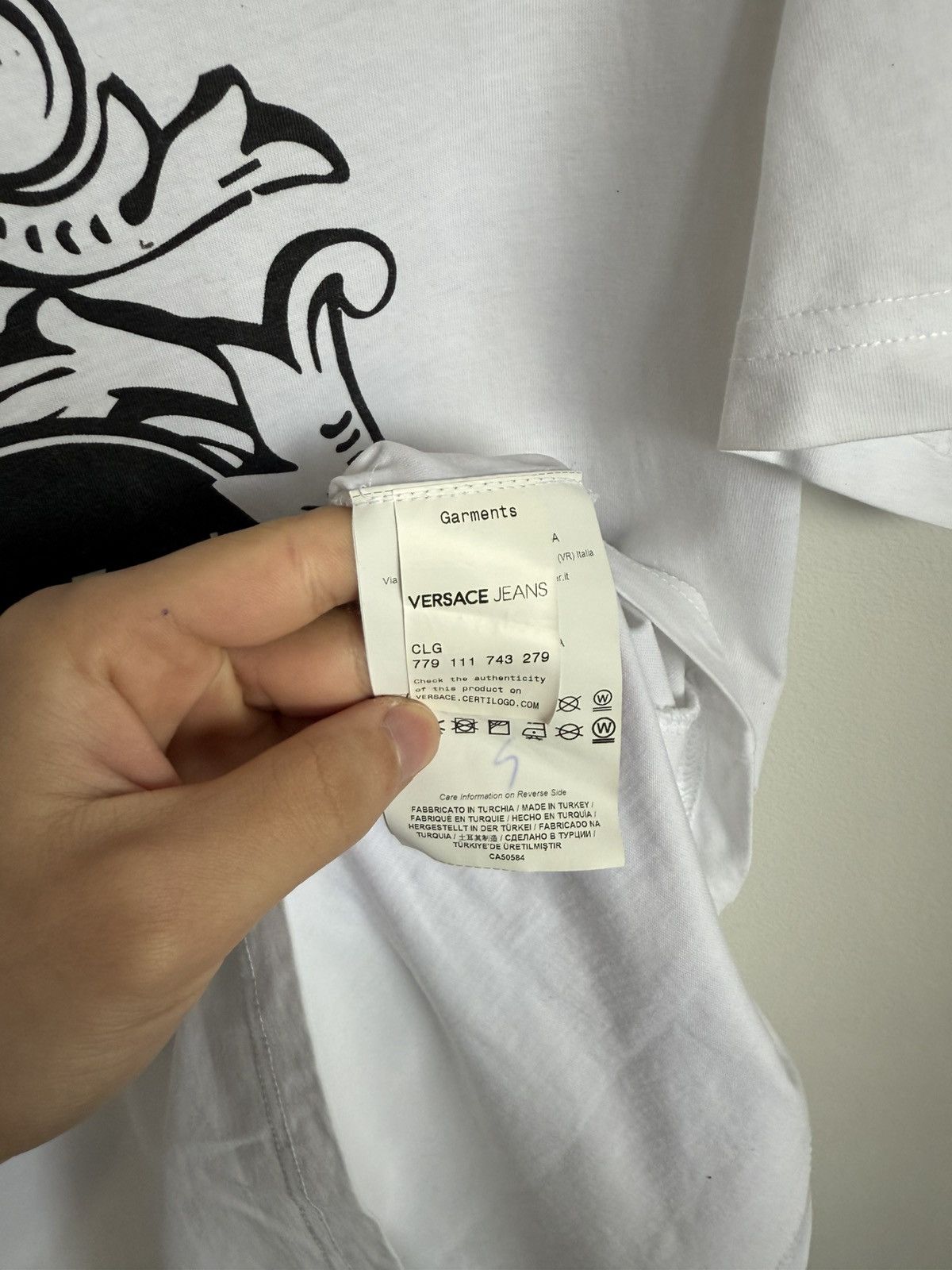 Versace Versace Jeans Logo T-Shirt Size US M / EU 48-50 / 2 - 4 Thumbnail
