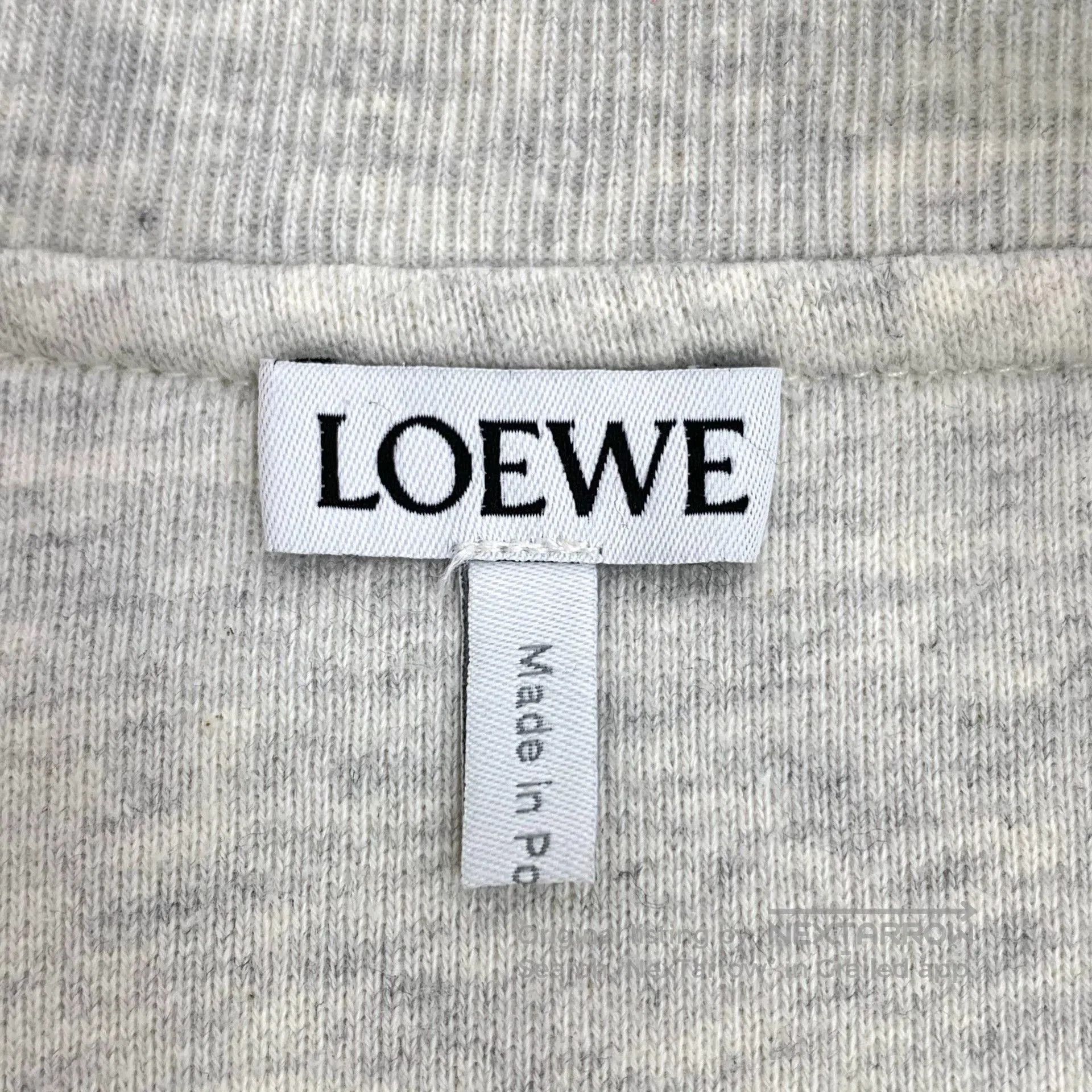 Loewe gray logo sweatshirt by loewe. Size US S / EU 44-46 / 1 - 5 Thumbnail