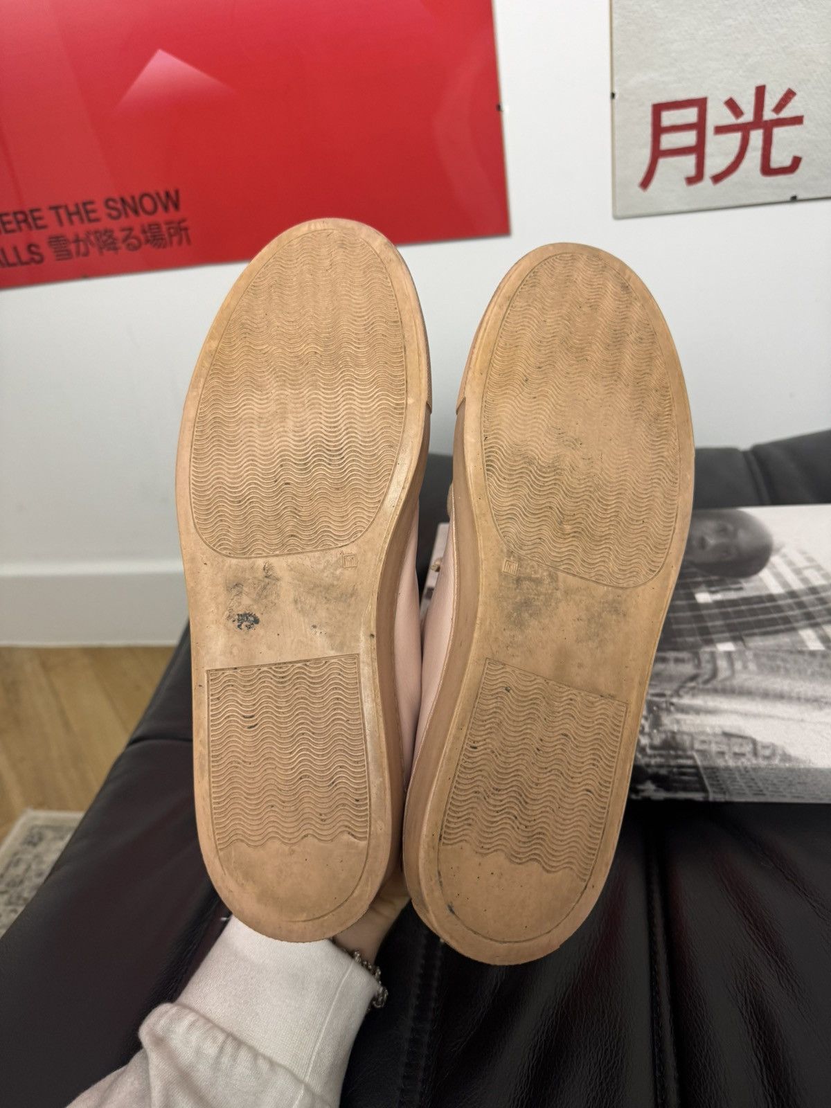 Common Projects Common Projects Achilles Low Rose Luxury Leather Sneakers Size US 9 / EU 42 - 7 Thumbnail
