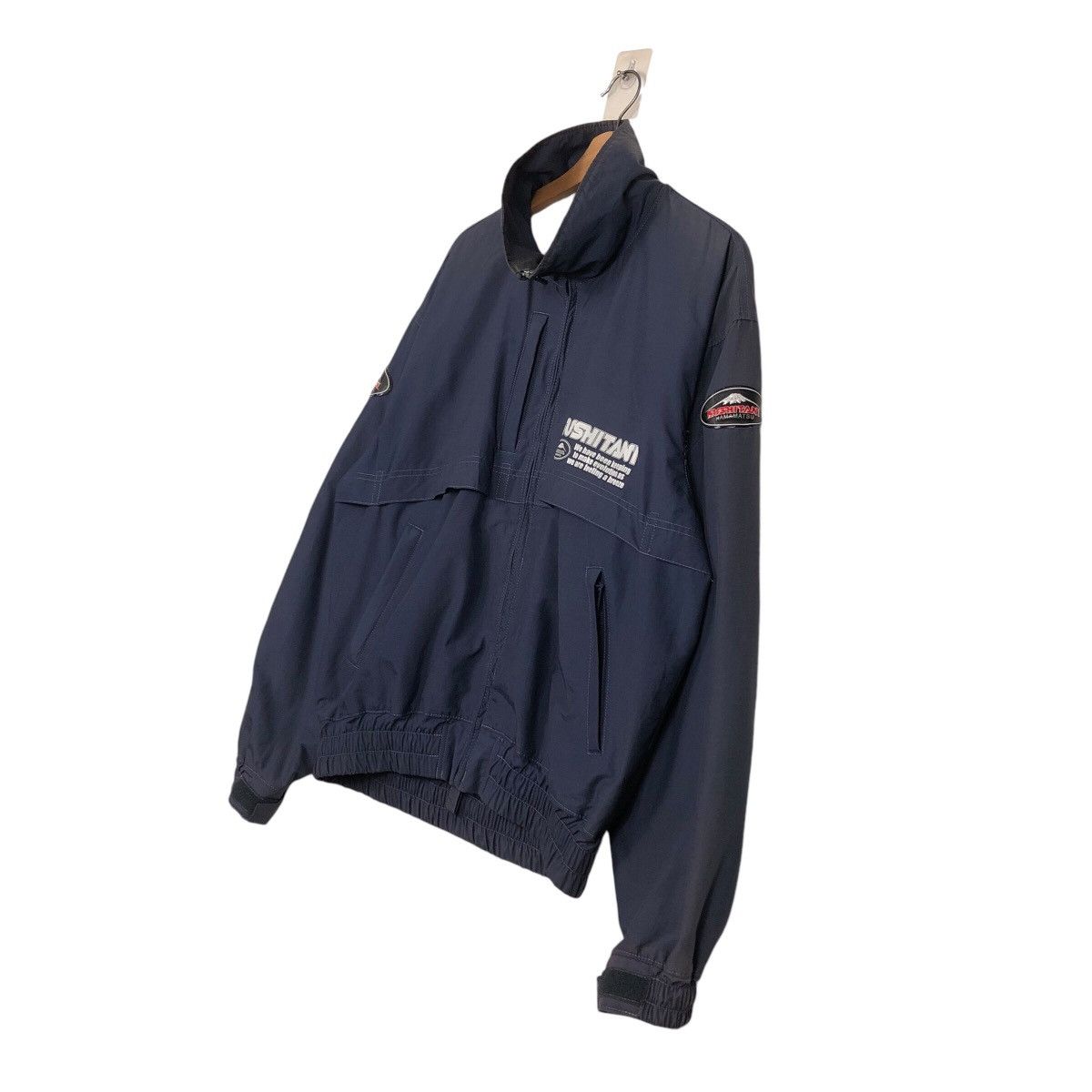 Japanese Brand 📌Vintage Bomber Jacket Hunting Kushitani Big Logo Size US L / EU 52-54 / 3 - 3 Thumbnail