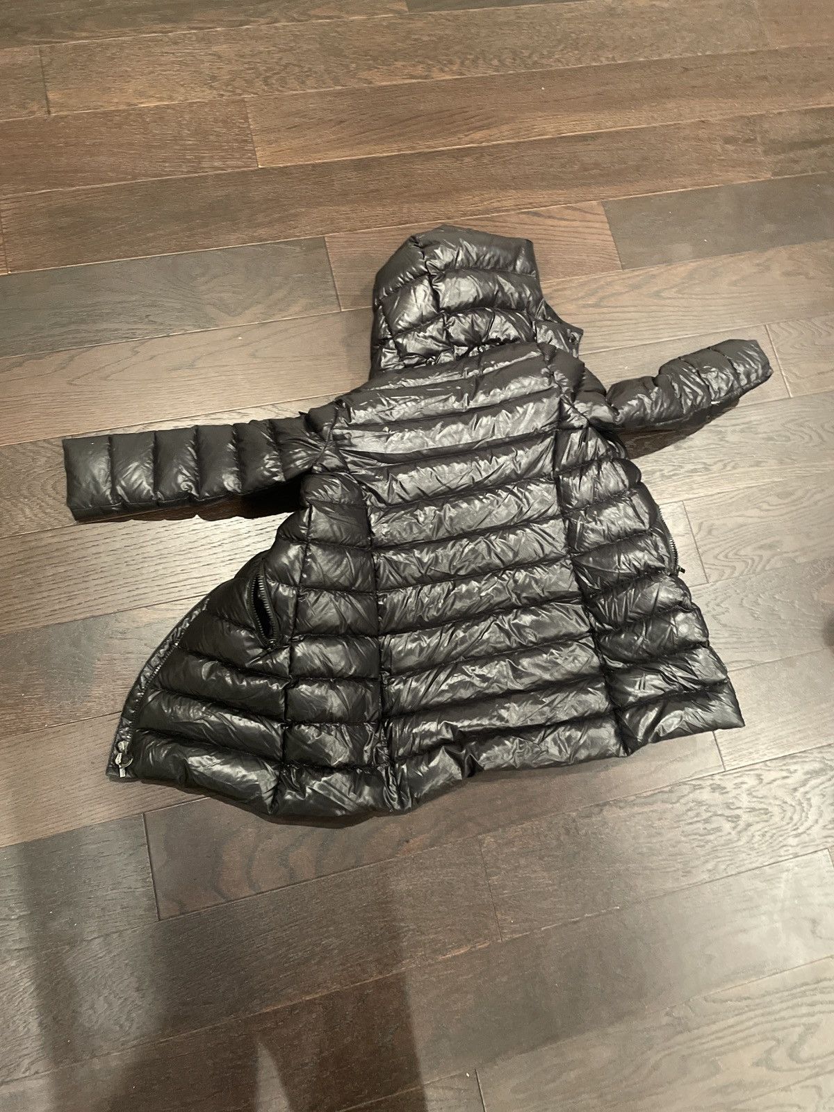 Moncler Little Girls Moka Moncler coat Size M / US 6-8 / IT 42-44 - 2 Thumbnail