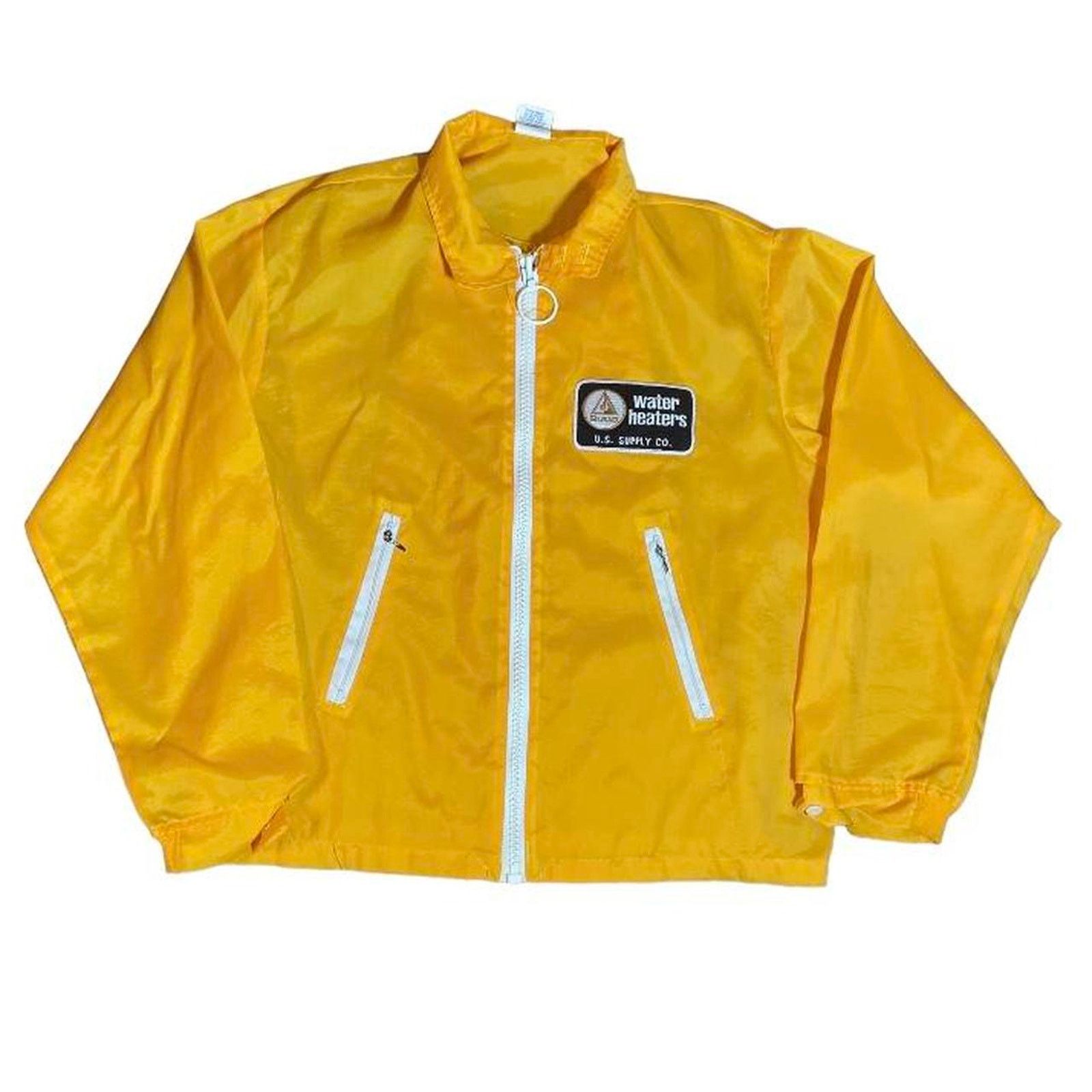 Vintage Vintage yellow 80s zip up water heater Size US XL / EU 56 / 4 - 1 Thumbnail