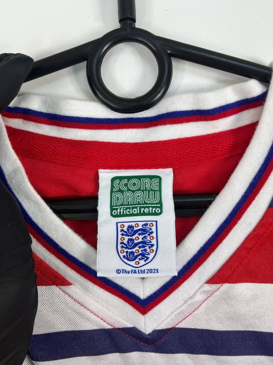 Other Vintage England 1980-1983 Away Football Shirt Score Draw L Size US L / EU 52-54 / 3 - 4 Thumbnail
