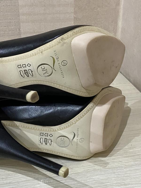 Alexander McQueen Leather shoes studs Alexander McQueen Size US 7 / IT 37 - 5 Thumbnail
