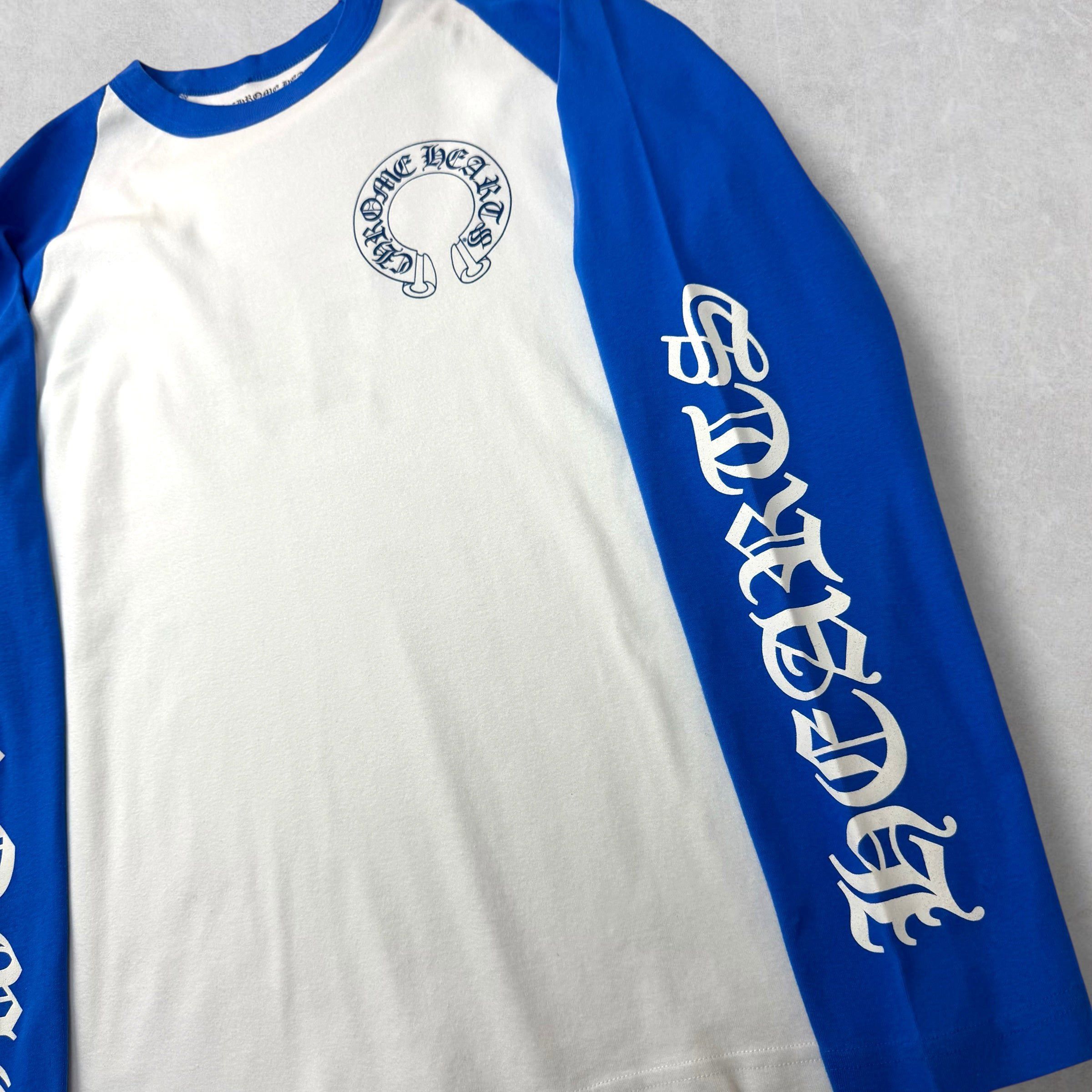 Chrome Hearts Chrome Hearts CH Blue Baseball Shirt XXL Size US XXL / EU 58 / 5 - 3 Thumbnail