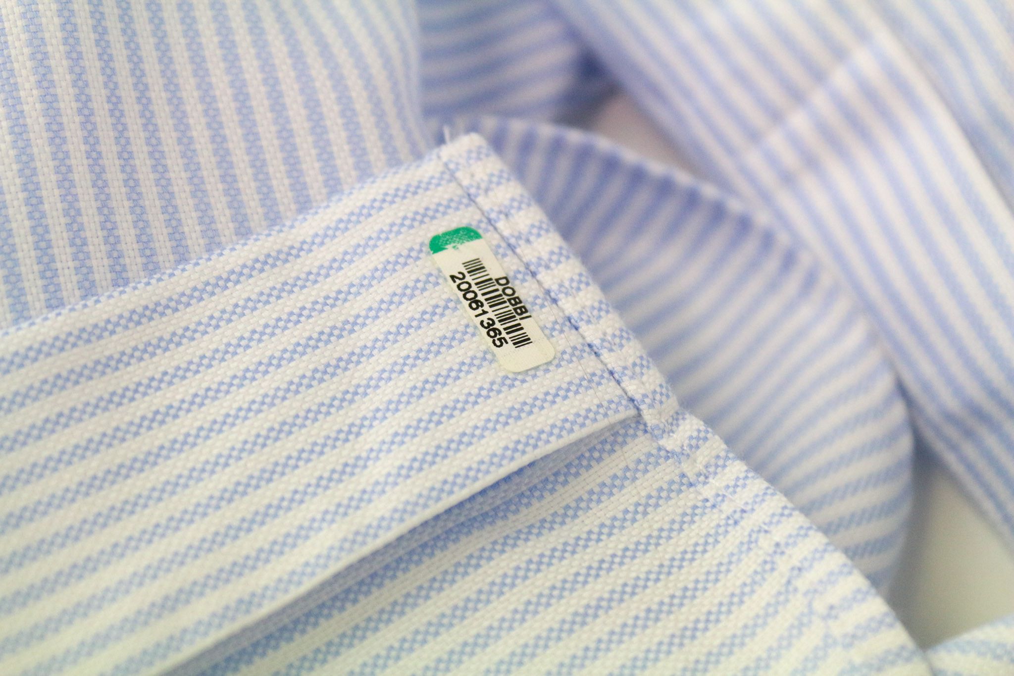 Suitsupply 37/14 1/2 Extra Slim Blue Cotton Striped Shirt 75475 Size US S / EU 44-46 / 1 - 8 Thumbnail