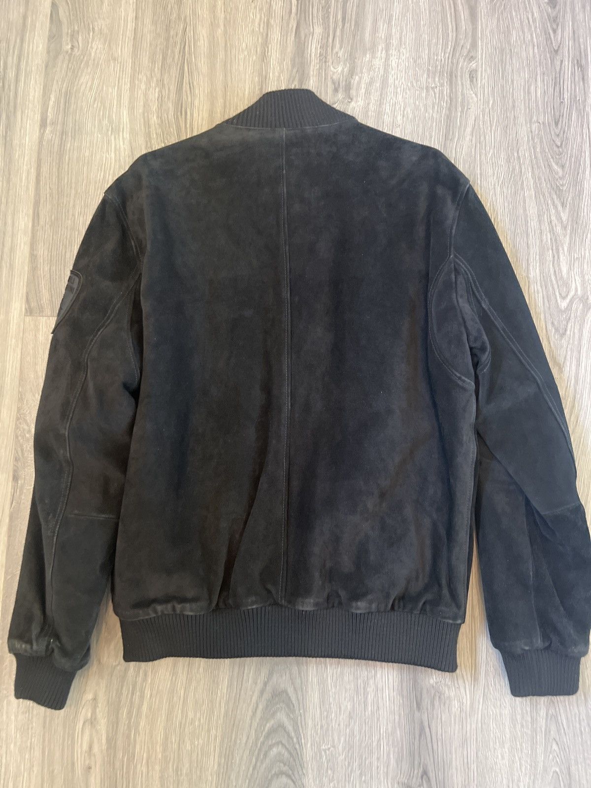 Lamborghini Lamborghini Luxury Suede Bomber Jacket - M Size US M / EU 48-50 / 2 - 1 Thumbnail