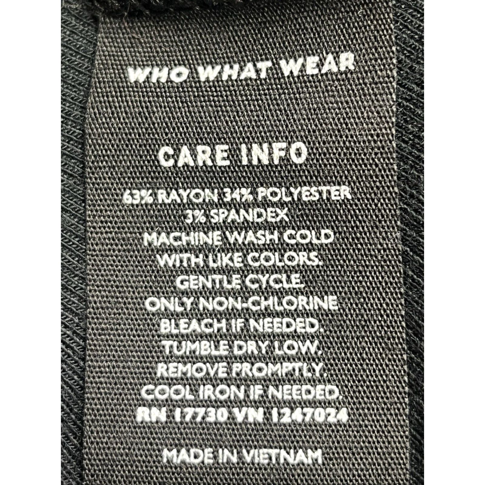 Vintage NWT Who What Wear Black Sleeveless Knit Maxi Dress Women XXL Casual Modern Size XXL / US 16-18 / IT 52-54 - 6 Thumbnail