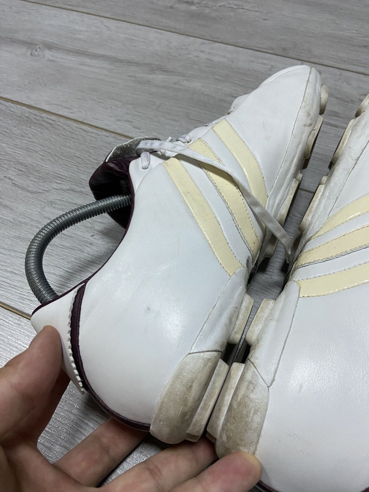 Yohji Yamamoto Y-3 Yohji vintage leather boots trainers sneakers shoes Size US 7.5 / EU 40-41 - 13 Thumbnail