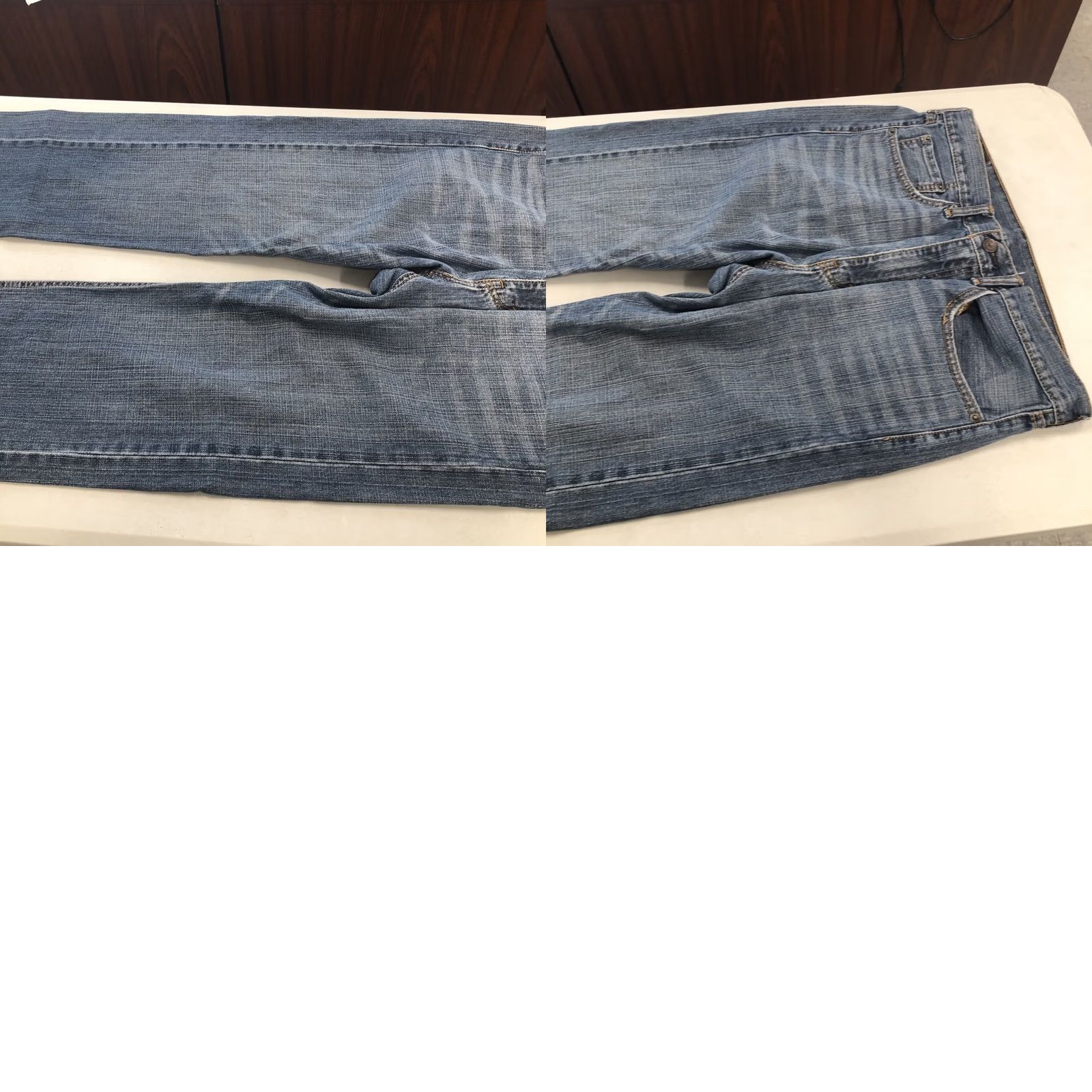 Levi's Levi's 505 Jeans Mens 36x31 Regular Straight Blue Denim Logo 5-Pocket Mid Rise Reg Fit United States 36 Mens Jeans Size US 36 / EU 52 - 10 Thumbnail