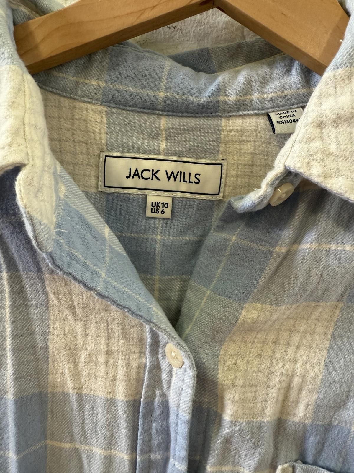 Jack Wills Jack Wills Checked Shirt - UK Size 10 Size US L / EU 52-54 / 3 - 4 Thumbnail
