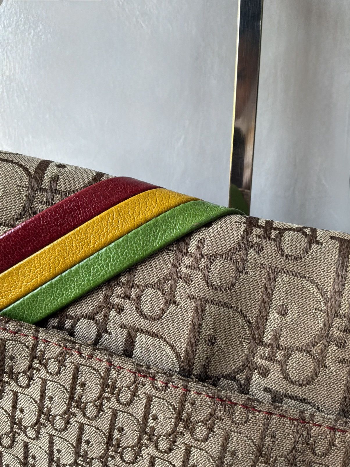 Dior Dior - Galliano Era - Rasta Saddle Bag Size ONE SIZE - 17 Thumbnail