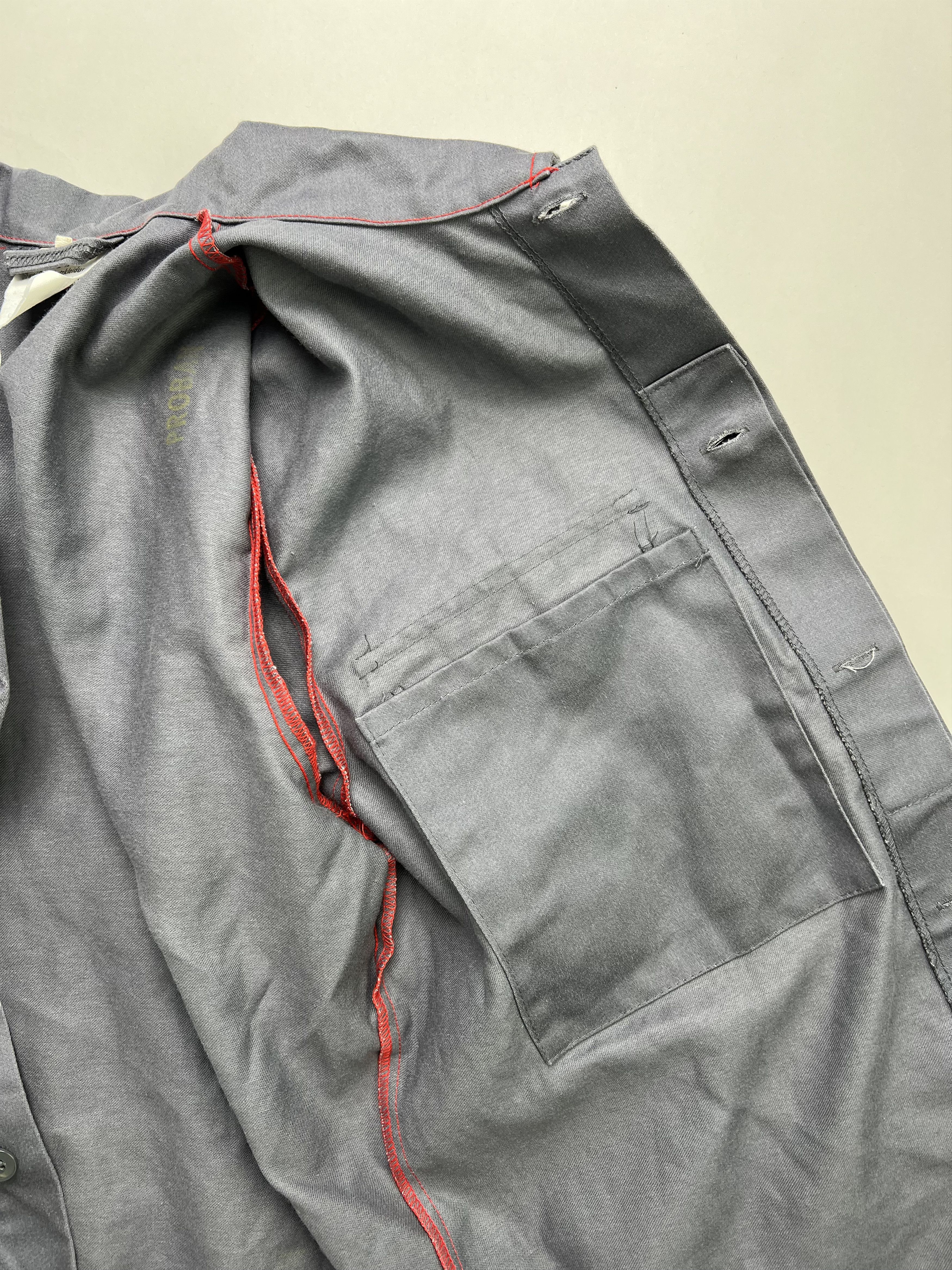 Vintage French Work Jacket Vintage Grey Size US L / EU 52-54 / 3 - 8 Thumbnail