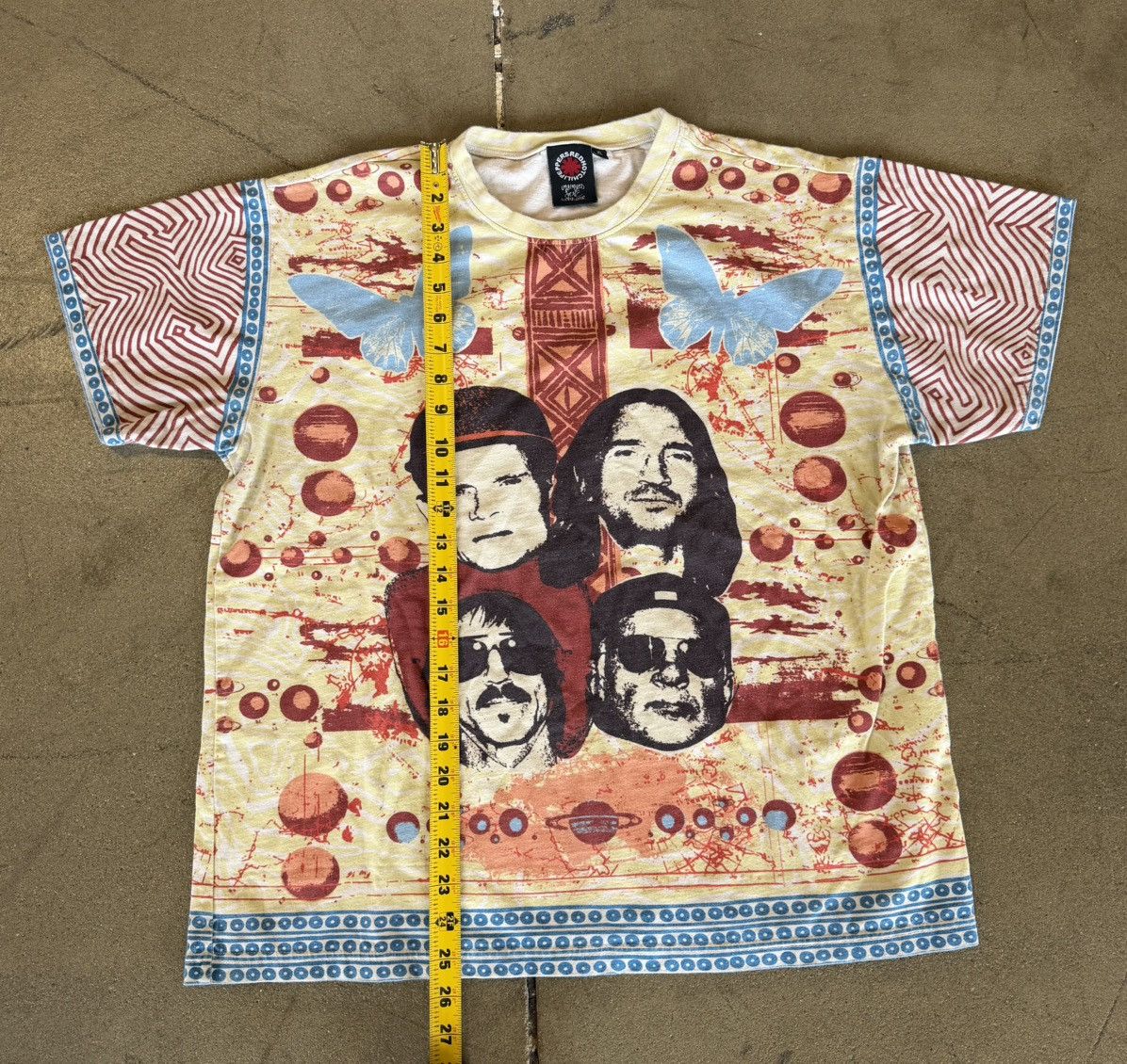 Vintage Red hot chili peppers AOP Size US XL / EU 56 / 4 - 5 Thumbnail