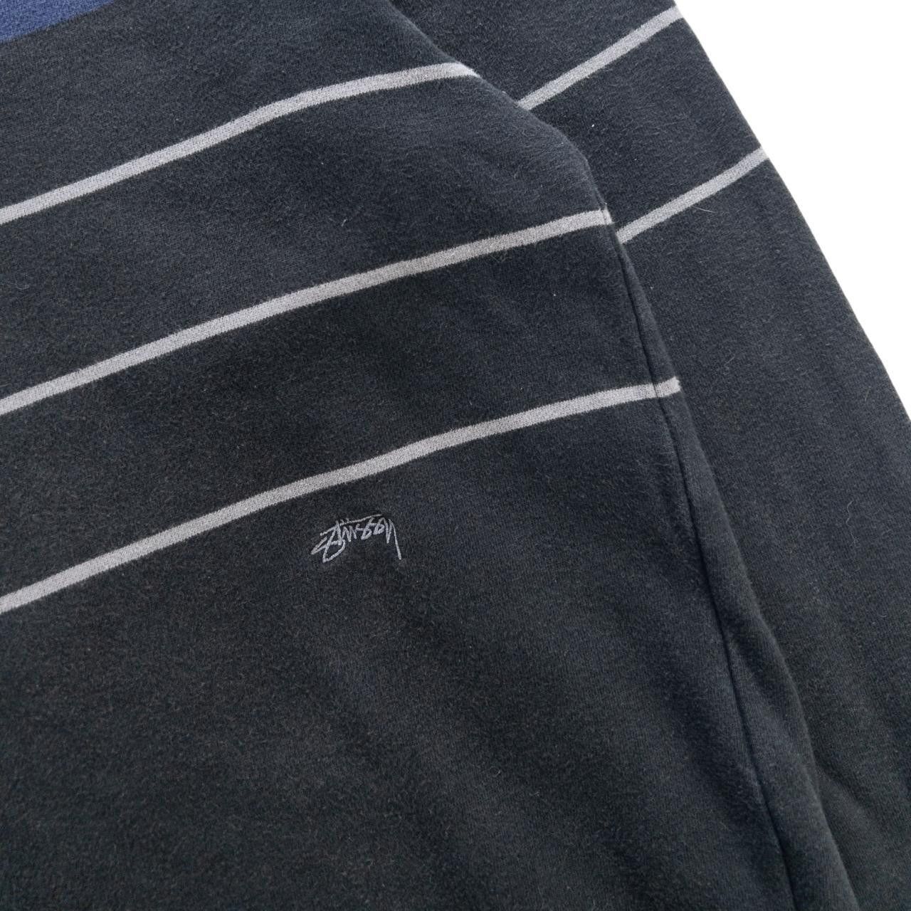Stussy Vintage Stussy Striped Crew Neck Jumper Size L Size US L / EU 52-54 / 3 - 6 Thumbnail