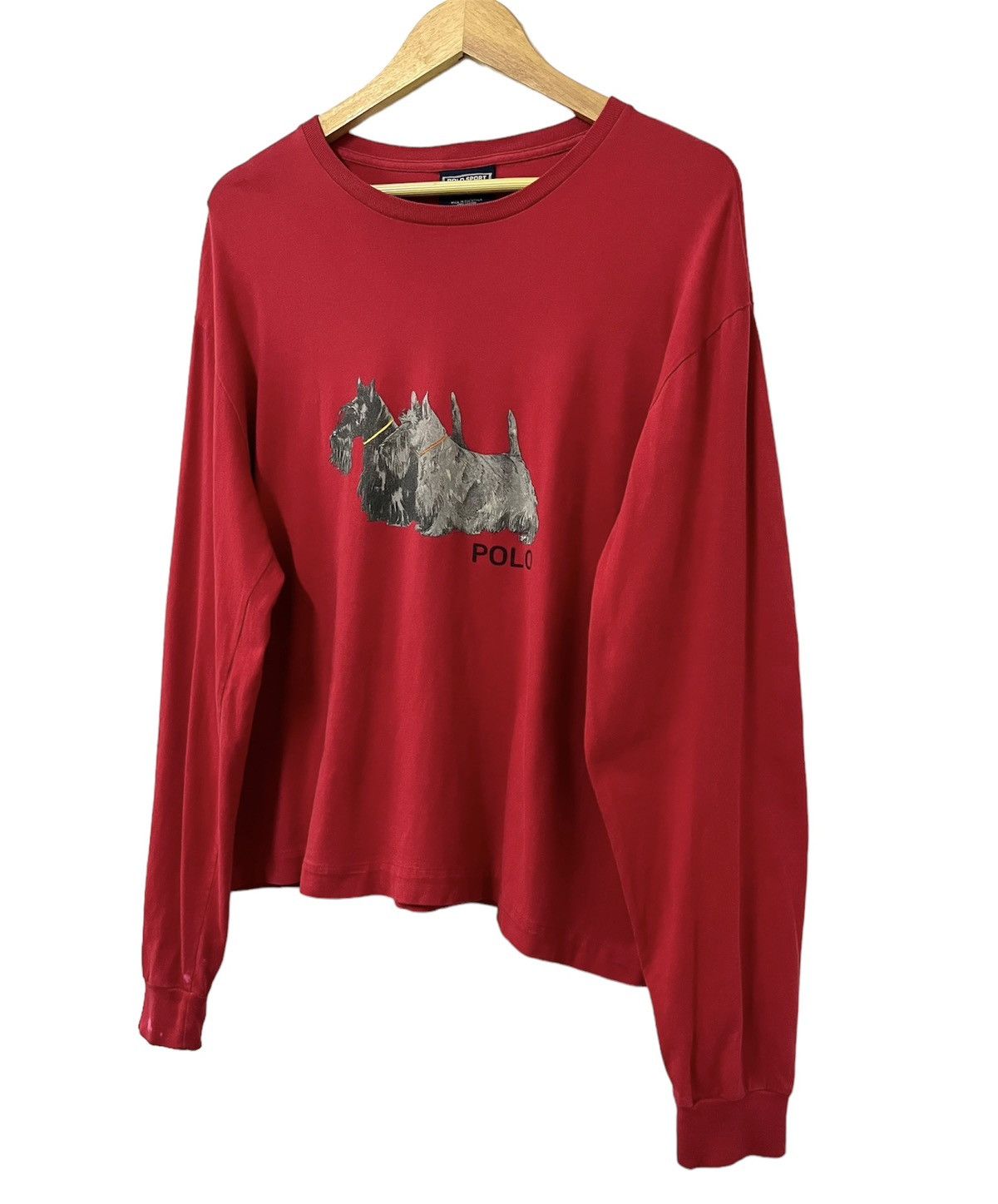 Polo Ralph Lauren VINTAGE POLO SPORT RALPH LAUREN SCOTTISH TERRIER DOG TSHIRT Size US M / EU 48-50 / 2 - 6 Thumbnail