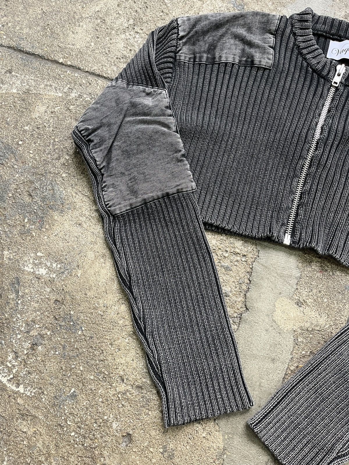 Vaquera Vaquera Black Military Cardigan (unisex) Size US M / EU 48-50 / 2 - 8 Thumbnail