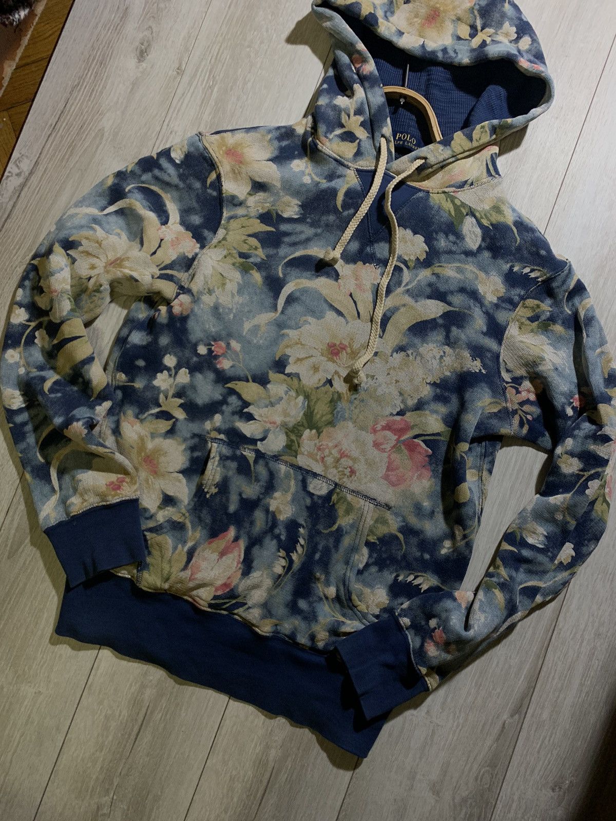 Polo Ralph Lauren Polo Ralph Lauren distressed japanese rugby hoodie flower Size US S / EU 44-46 / 1 - 2 Thumbnail