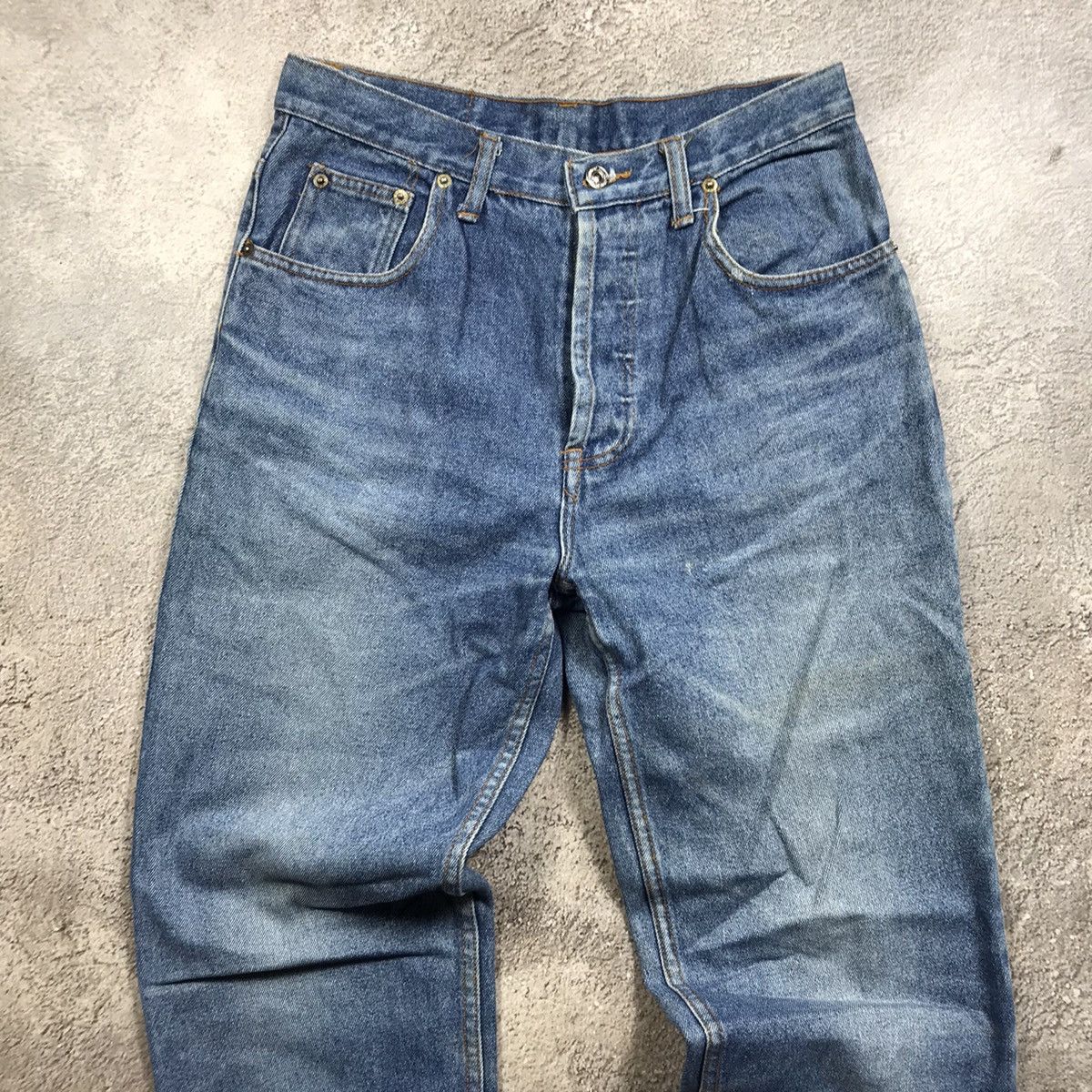 Vintage Vintage 90s Levis Baggy Distressed Jeans Grunge Thrashed 32 Size US 32 / EU 48 - 3 Thumbnail