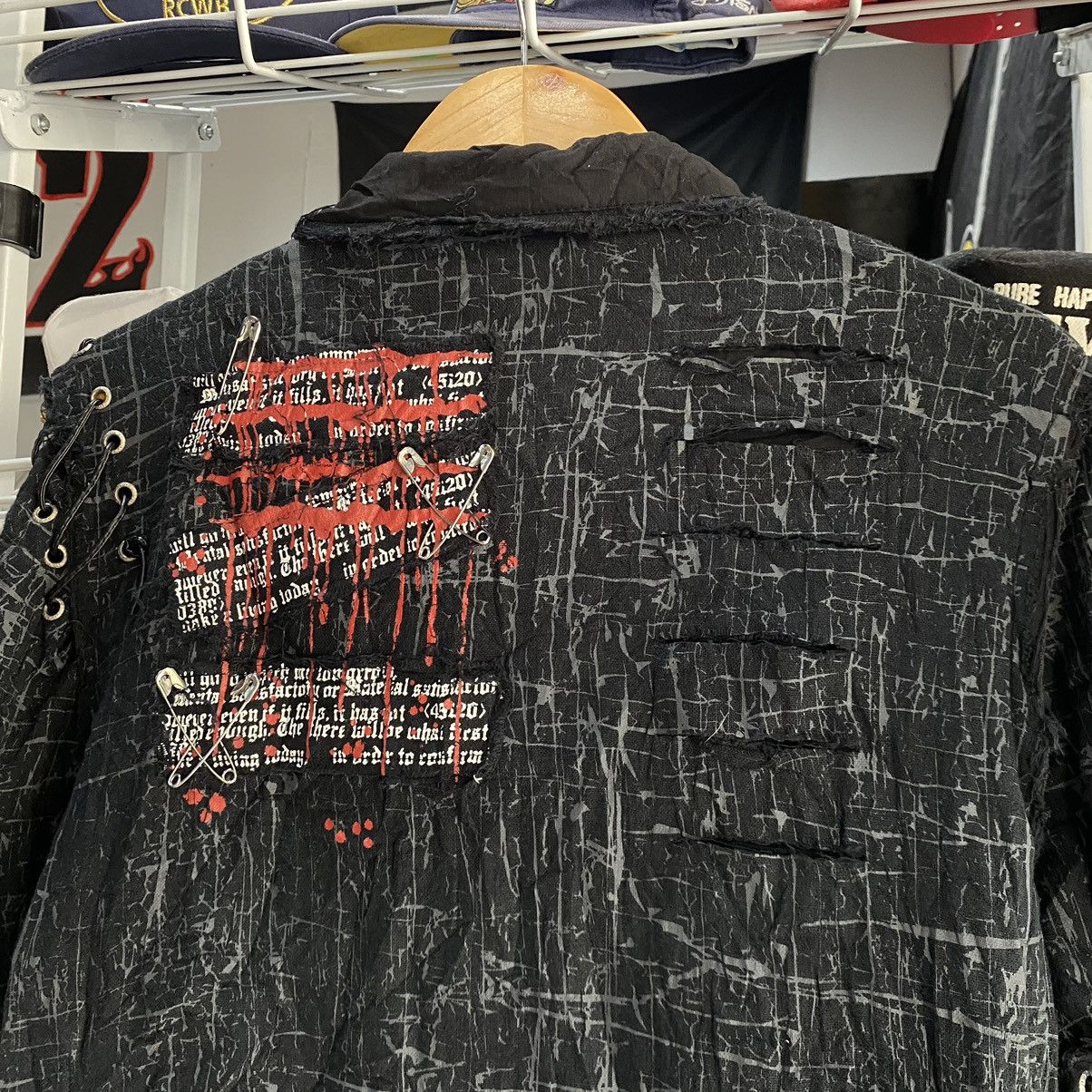 Japanese Brand Mad Punks Rare Design Distressed Sweaters Size M / US 6-8 / IT 42-44 - 18 Thumbnail