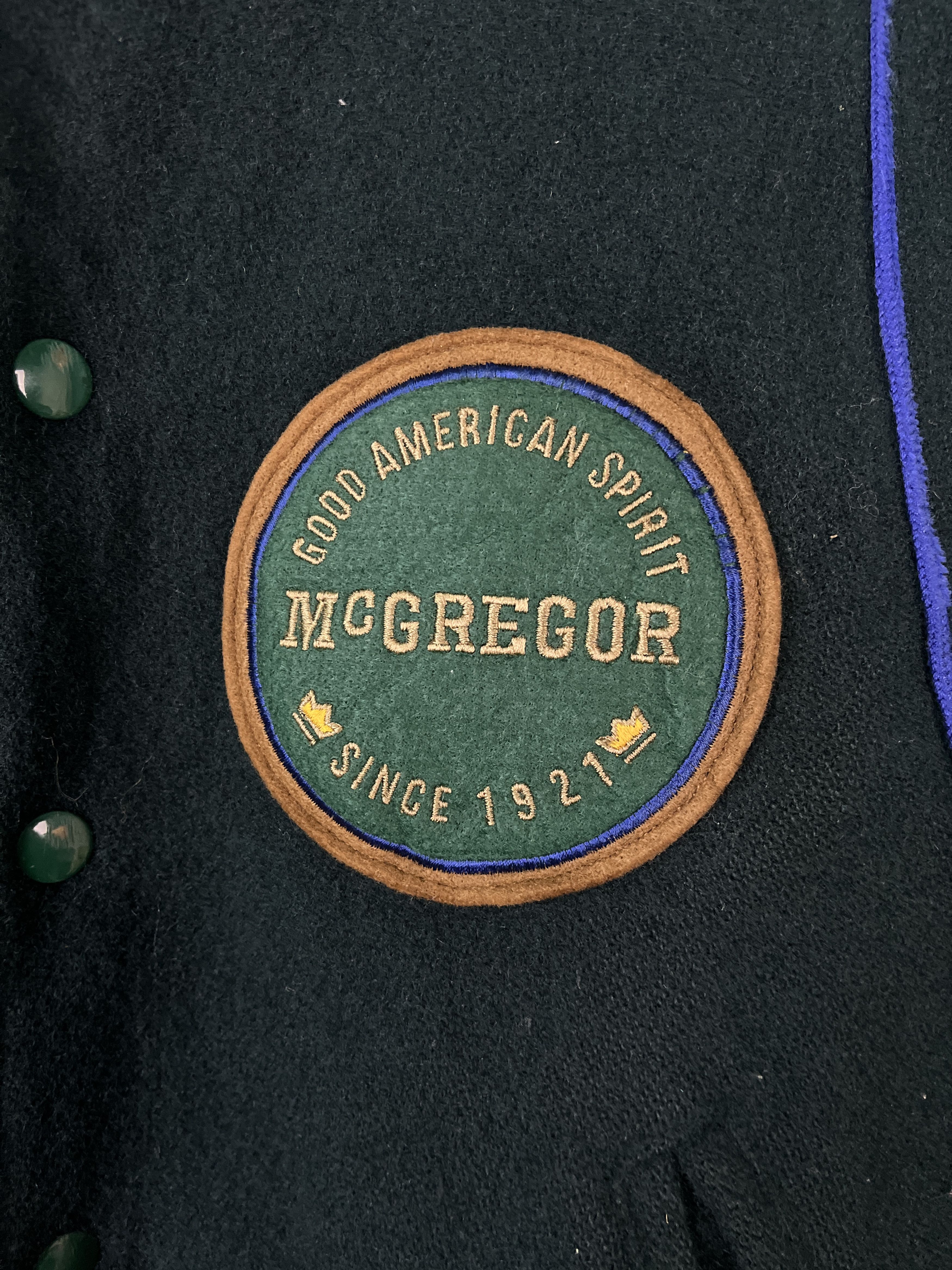 McGregor Vintage Mcgregor Wool Varsity Jacket Size US M / EU 48-50 / 2 - 6 Thumbnail
