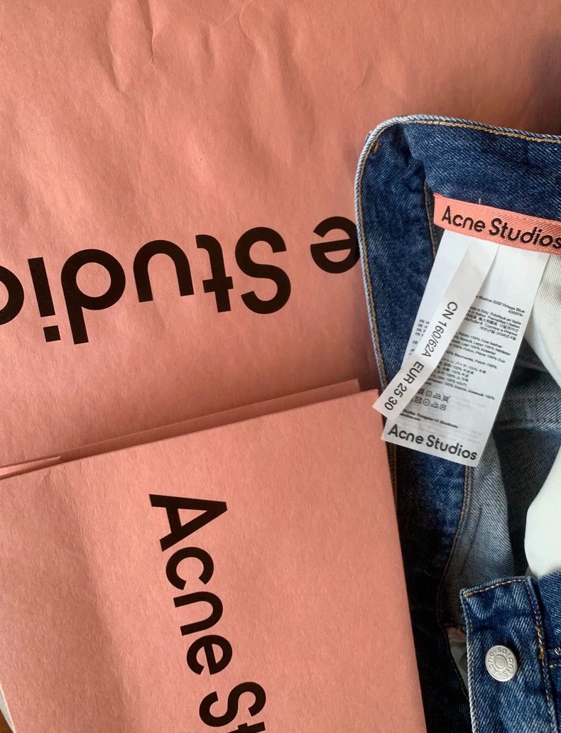 Acne Studios size:25 blue jeans