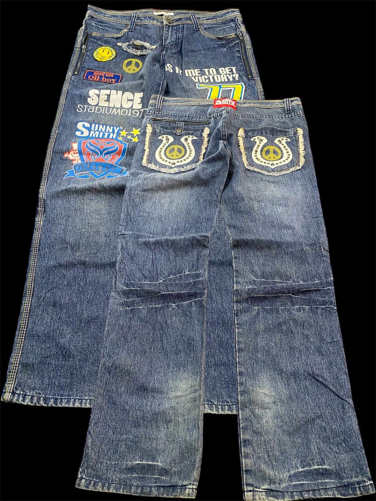 Sunny Sports × Vintage Vintage Sunny Smith Jeans @202 Size US 33 - 1 Thumbnail