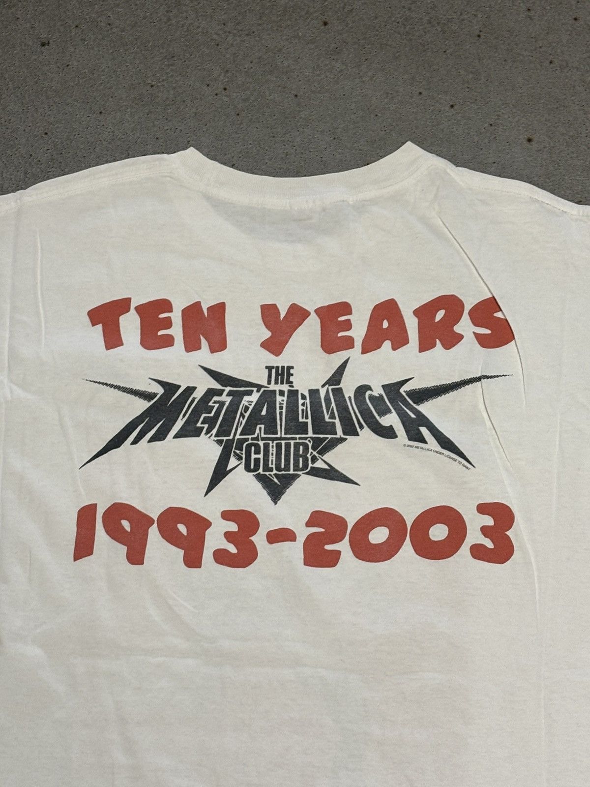 Metallica 2003 METALLICA ‘CUB EM ALL’ T-SHIRT Size US XL / EU 56 / 4 - 9 Thumbnail