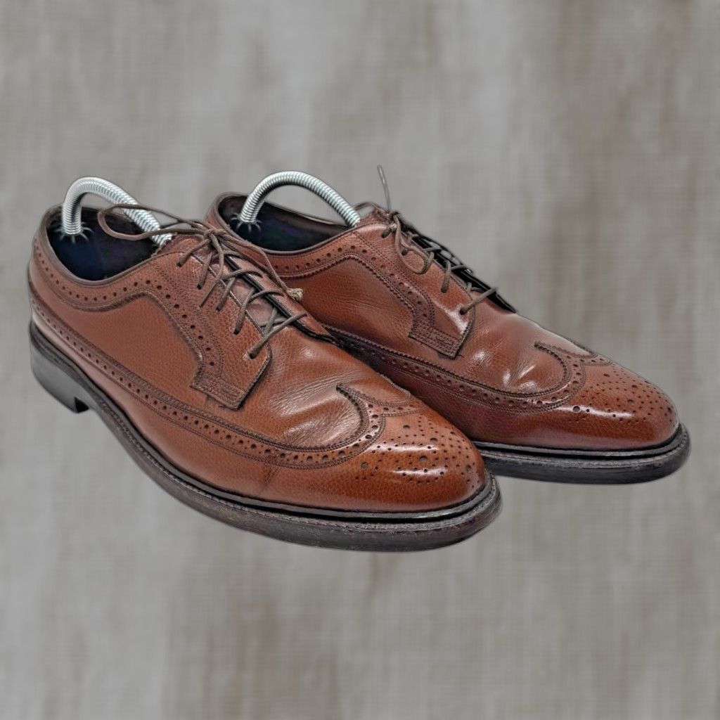 VINTAGE Florsheim Royal Imperial Kenmoor Longwing Blucher  display picture 1
