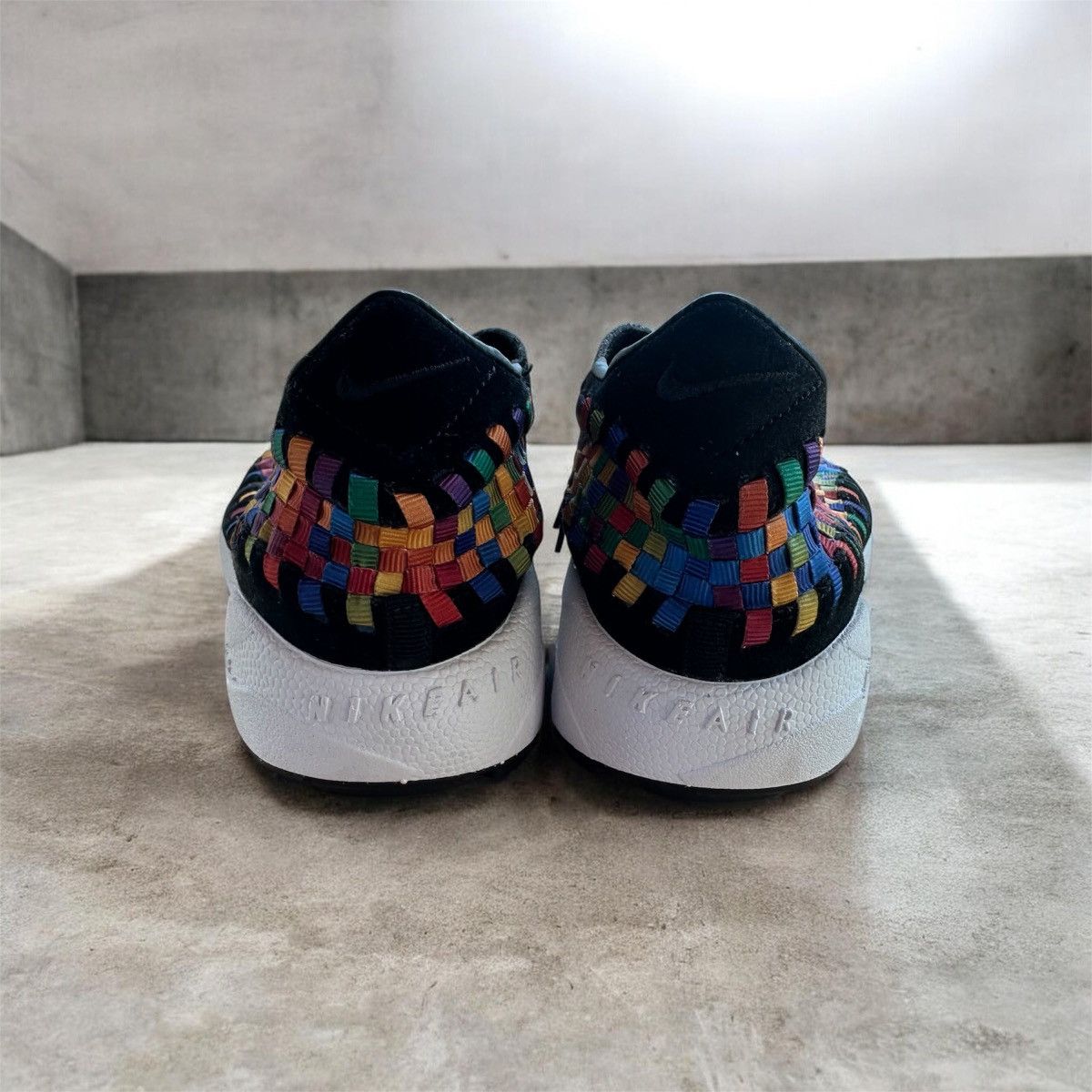 Nike New Nike Women's Air Footscape Woven “Rainbow” Size US 10 / IT 40 - 3 Thumbnail