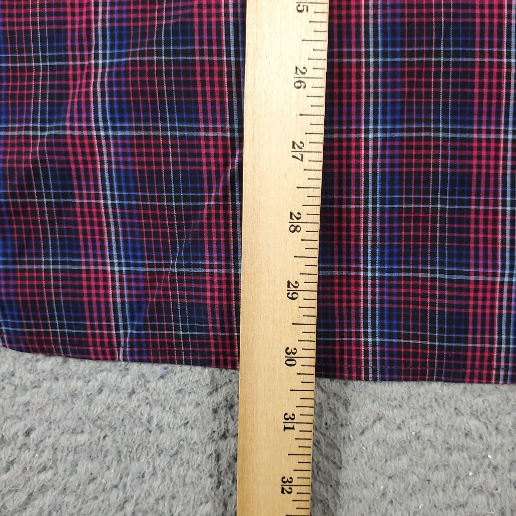 BUGATCHI Bugatchi Uomo Plaid Button-Up Shirt Mens XL Multicolor Long Sleeve Regular Fit Size US XL / EU 56 / 4 - 4 Thumbnail