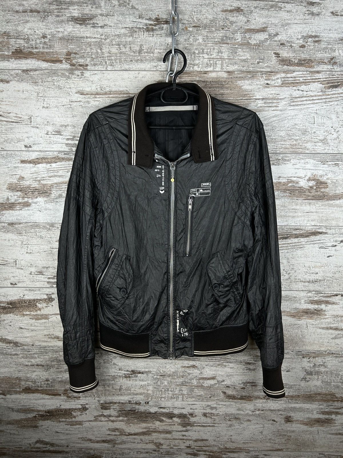 PULL À CAPUCHE JACKET DIESEL VINTAGE - 2000's Y2K