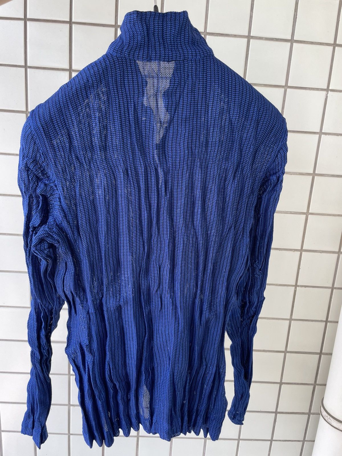 Issey Miyake ISSEY Miyake men 2015 runway crinkle jacket Size US M / EU 48-50 / 2 - 5 Thumbnail