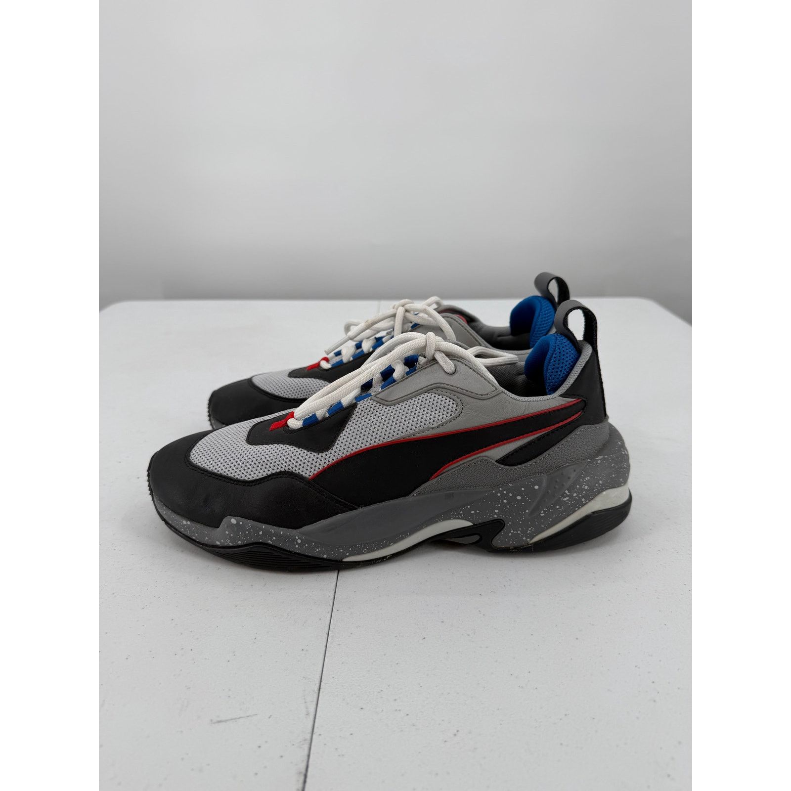 Puma Puma Men's Thunder Electric Gray Blue Low-Top Sneakers 10 Size US 10 / EU 43 - 3 Thumbnail