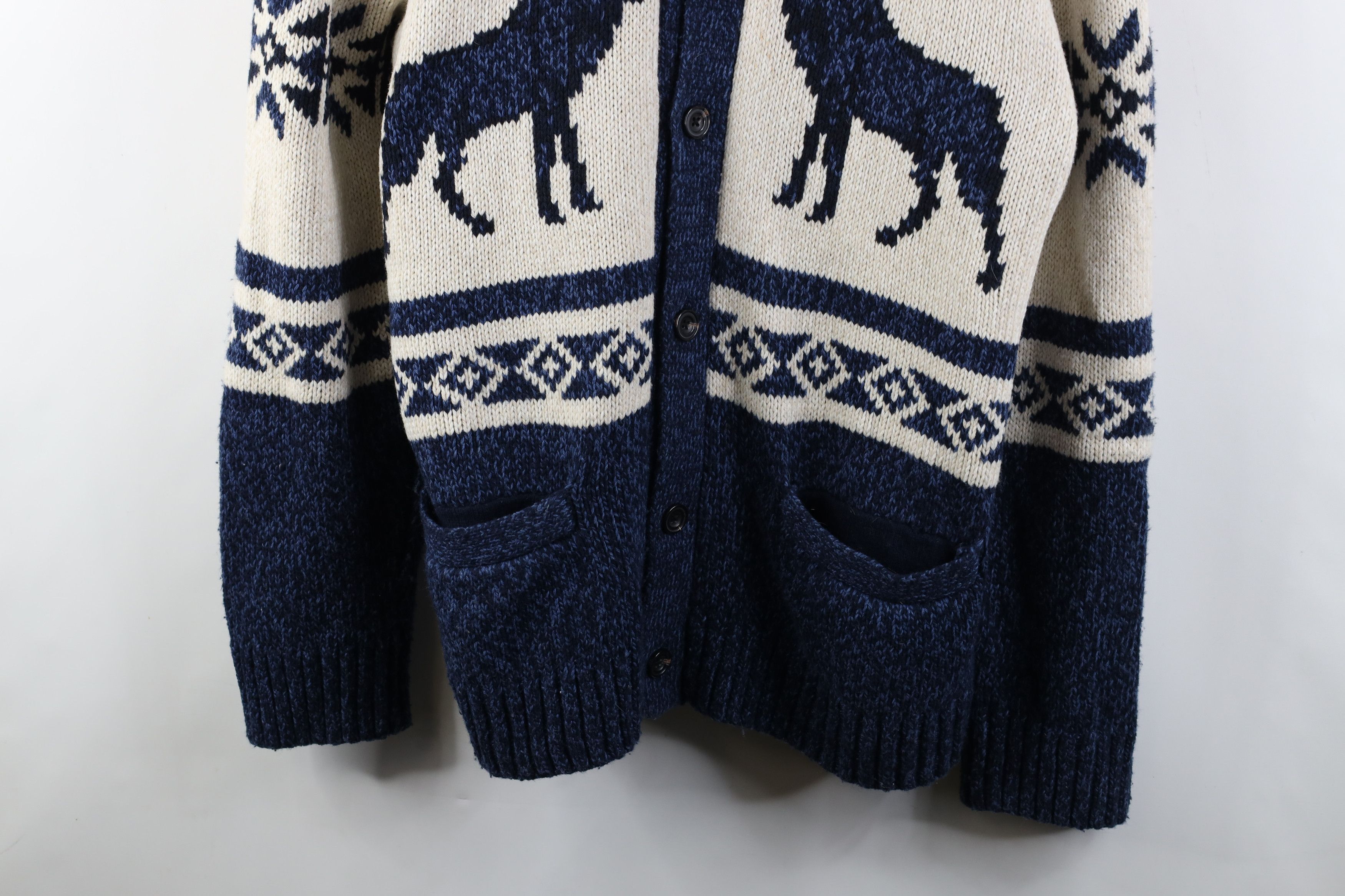 Abercrombie & Fitch Vintage 90s Y2K Abercrombie & Fitch Fair Isle Sweater Size US XL / EU 56 / 4 - 3 Thumbnail
