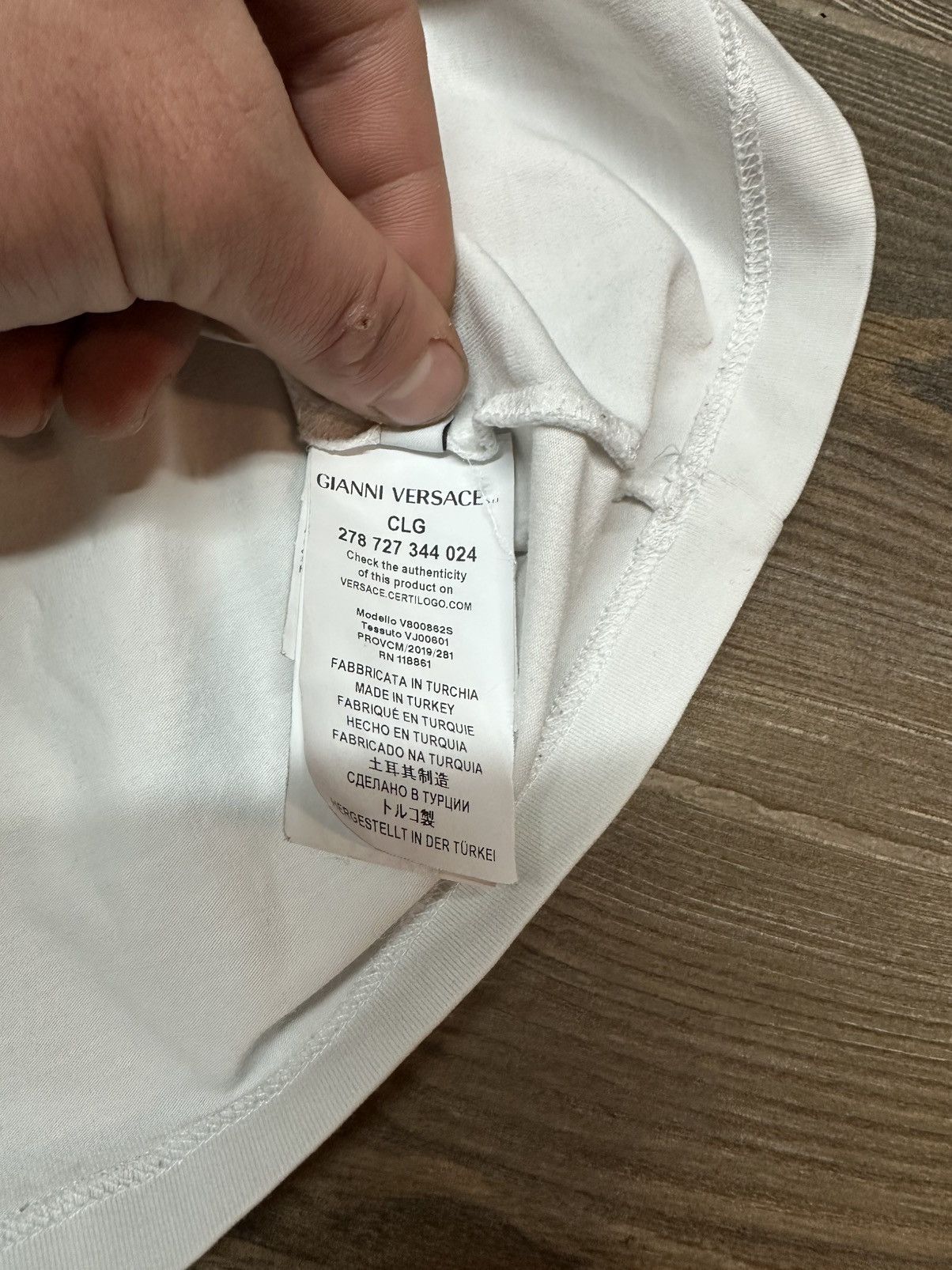 Versace Versace Luxury Ti-Shirt Size US M / EU 48-50 / 2 - 9 Thumbnail