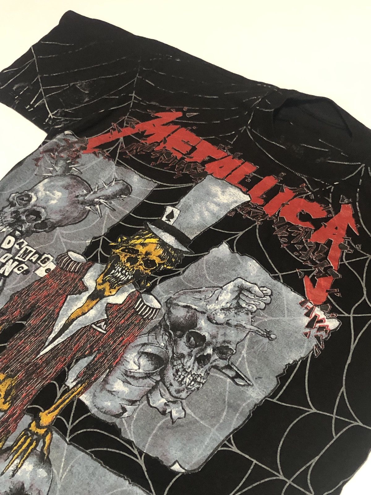 Band Tees Vintage Metallica Ringmaster Pushead OVP Tee T-shirt 1992 Size US M / EU 48-50 / 2 - 3 Thumbnail