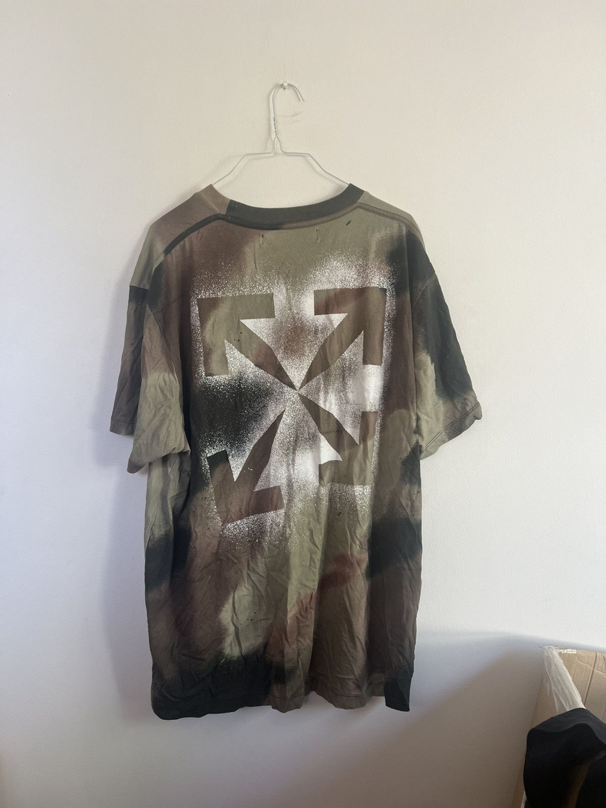 Off-White Off white camouflage TEE Size US XL / EU 56 / 4 - 1 Thumbnail