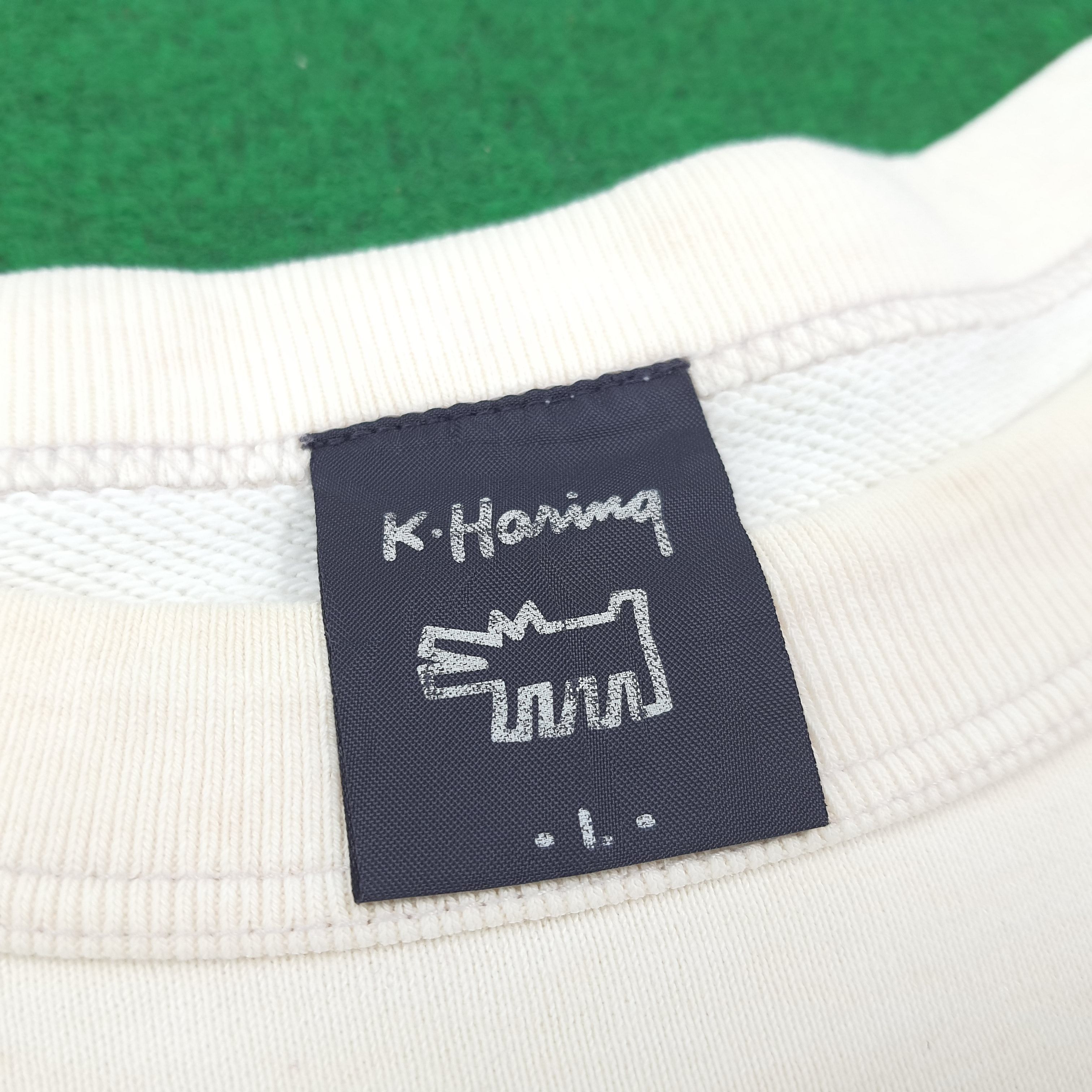 Keith Haring × Vintage Vintage Keith Haring Streetwear Sweatshirts Size US L / EU 52-54 / 3 - 5 Thumbnail